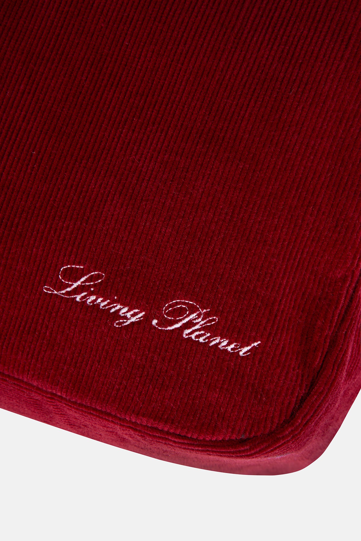 Living Planet Kadife Çanta - Bordo