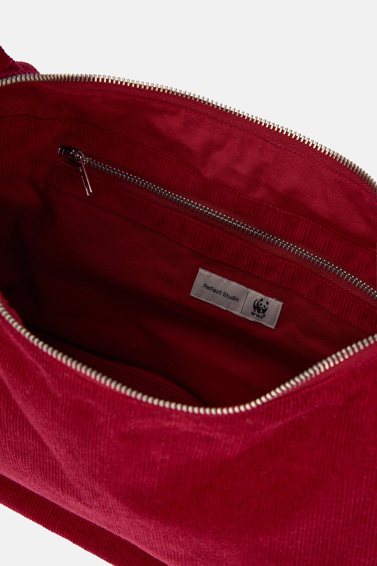 Living Planet Kadife Çanta - Bordo