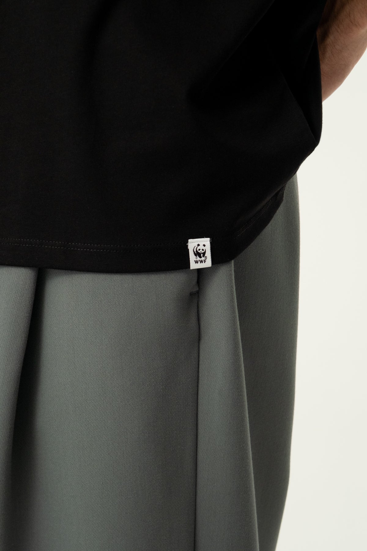 Mercan Yılanı Oversize Lightweight T-Shirt - Siyah