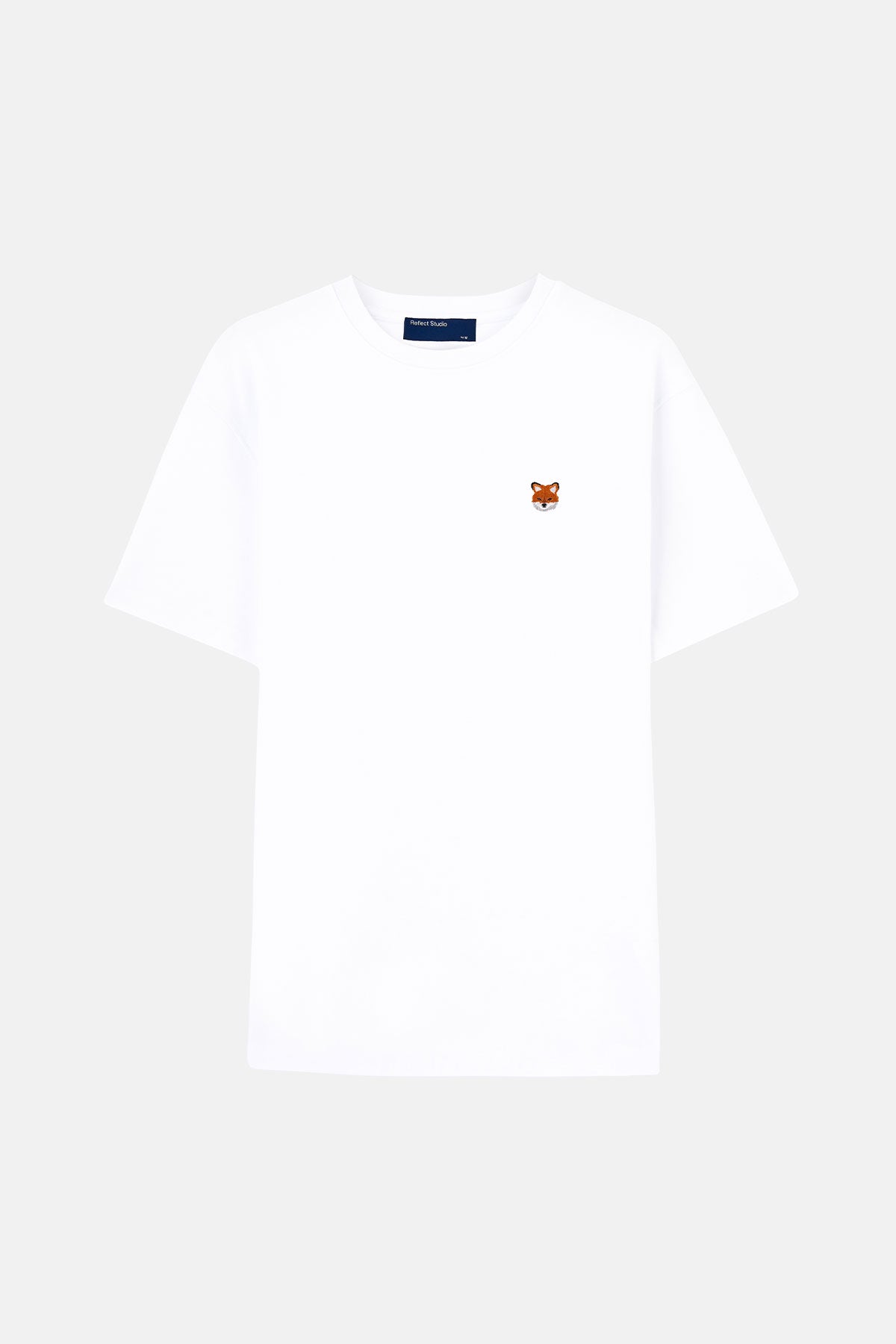 Kızıl Tilki Premium T-shirt - Beyaz