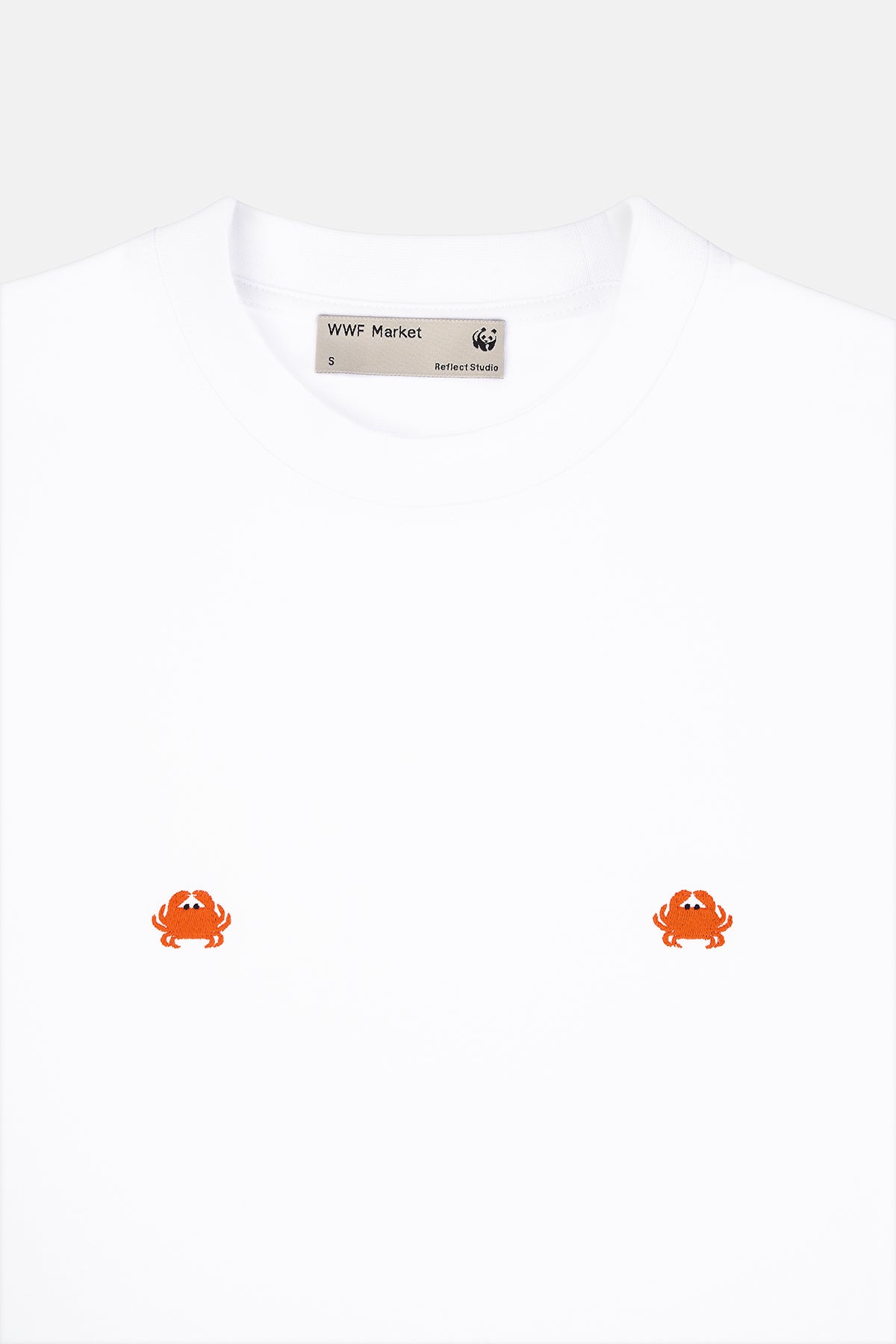 Yengeçler Oversize Lightweight T-Shirt - Beyaz