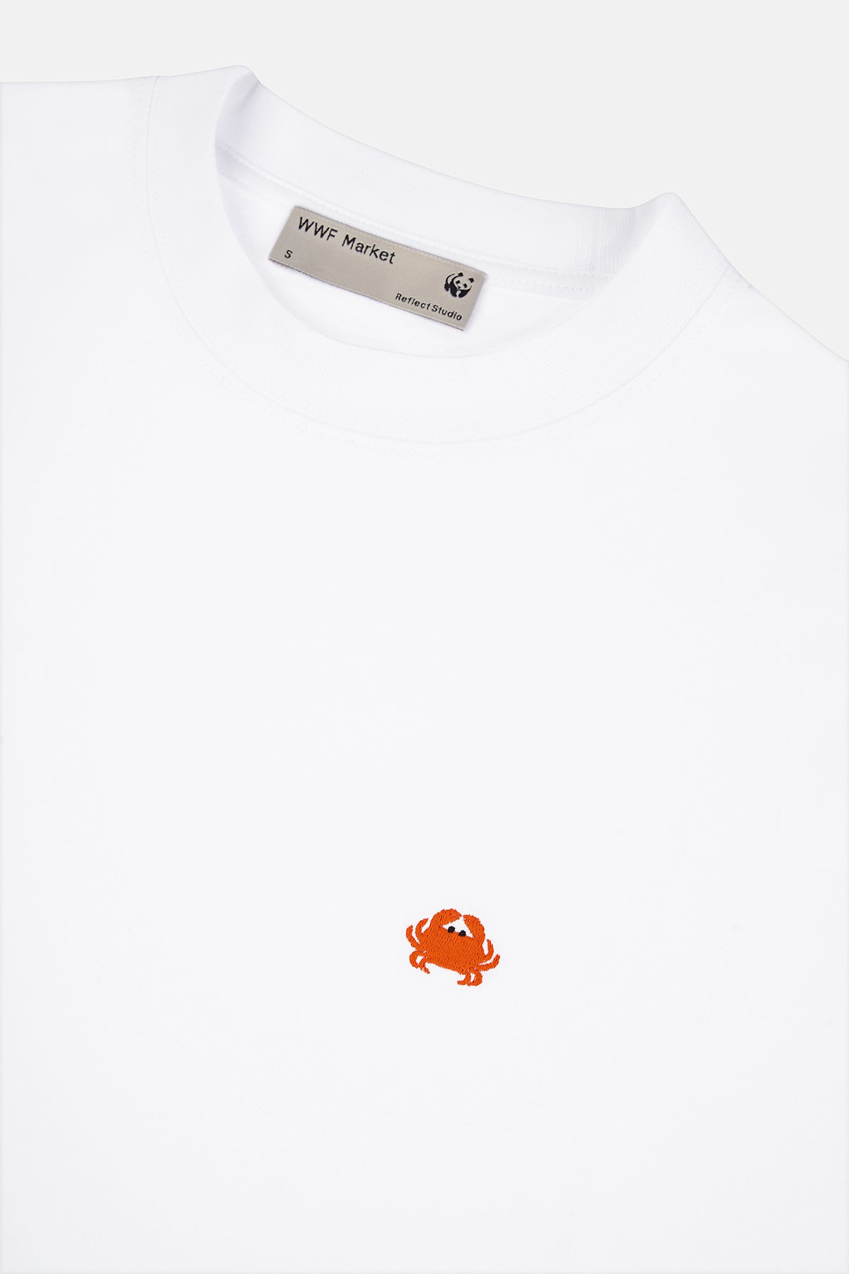 Yengeçler Oversize Lightweight T-Shirt - Beyaz