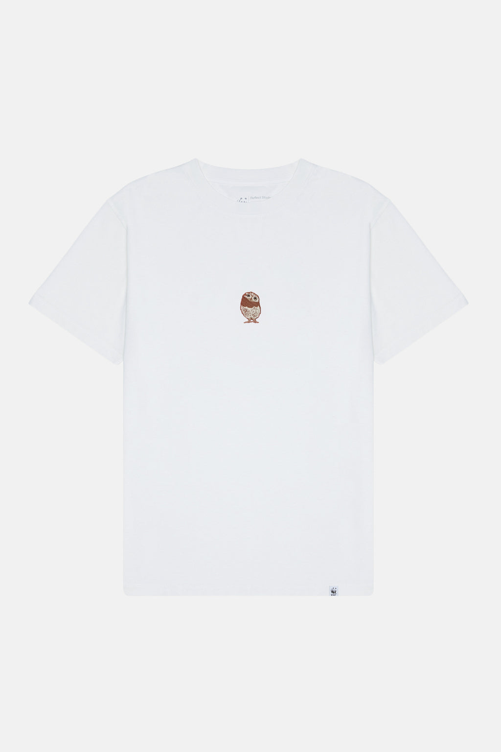 Cin Baykuşu Light-Weight T-shirt - Beyaz