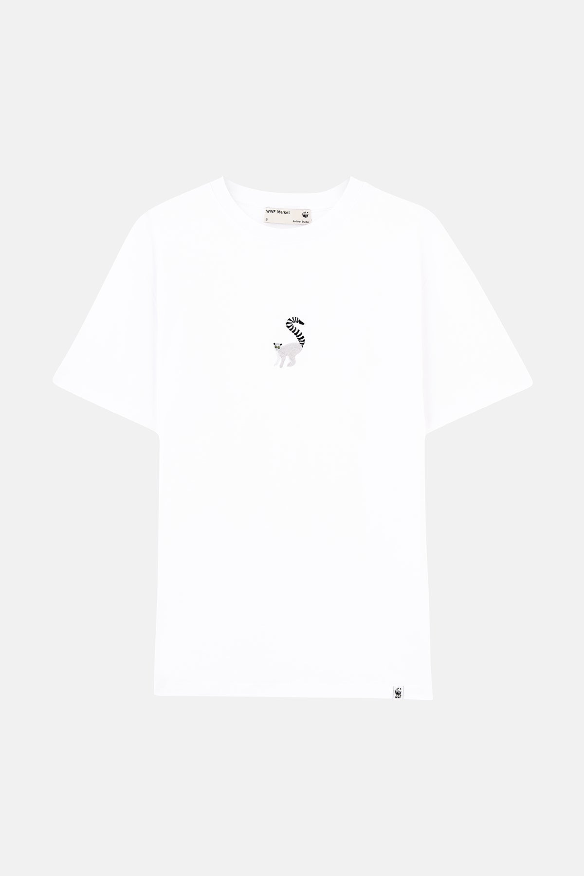 Lemur Lightweight T-Shirt - Beyaz