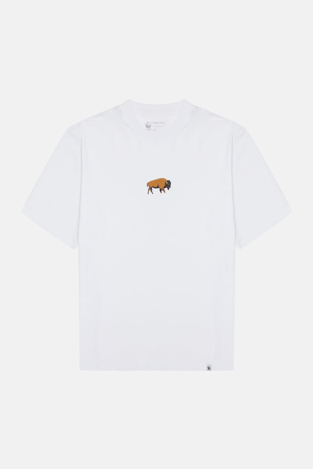 Bizon Oversize Light-Weight T-shirt - Beyaz