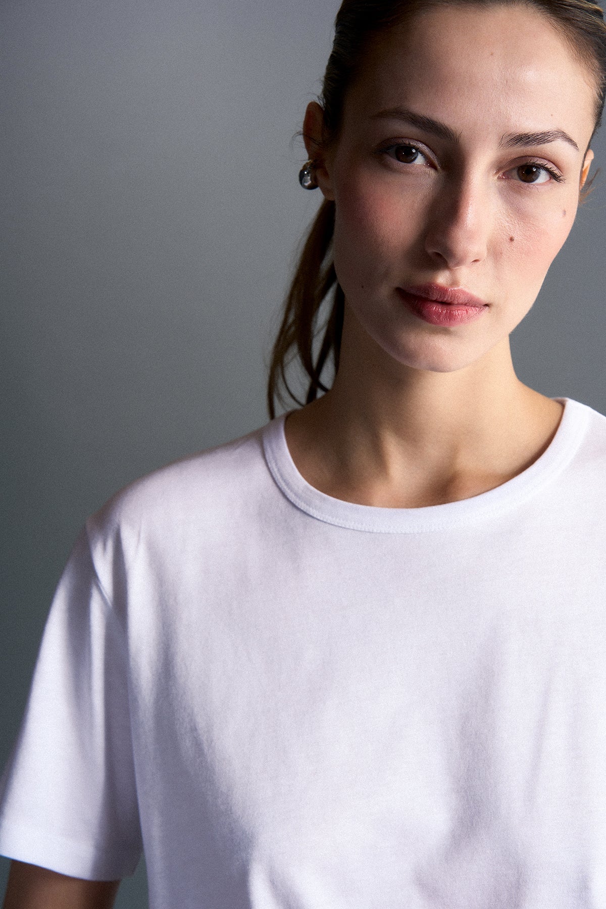 Basic Modal T-shirt - Beyaz