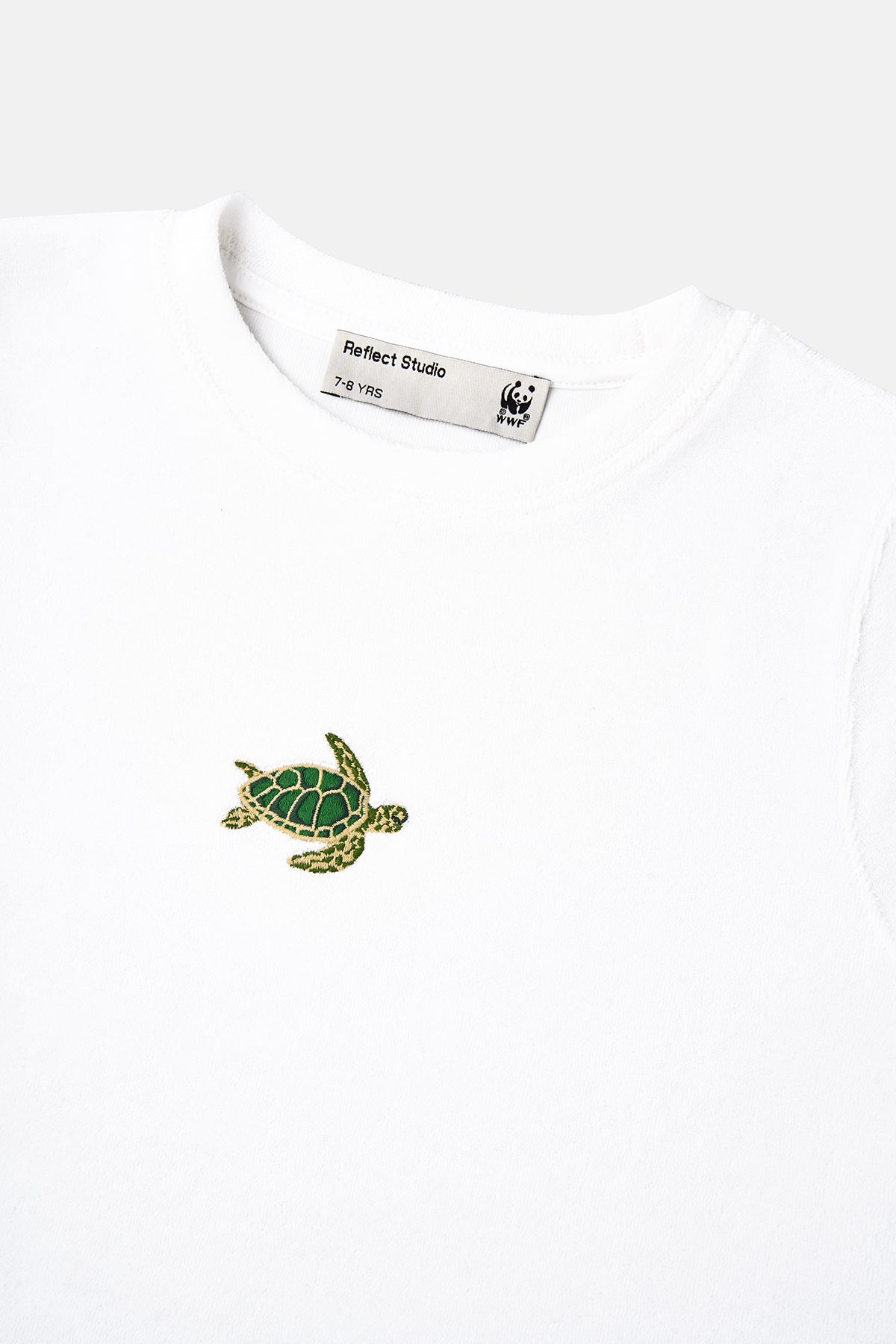 Caretta Terry Çocuk T-Shirt - Beyaz