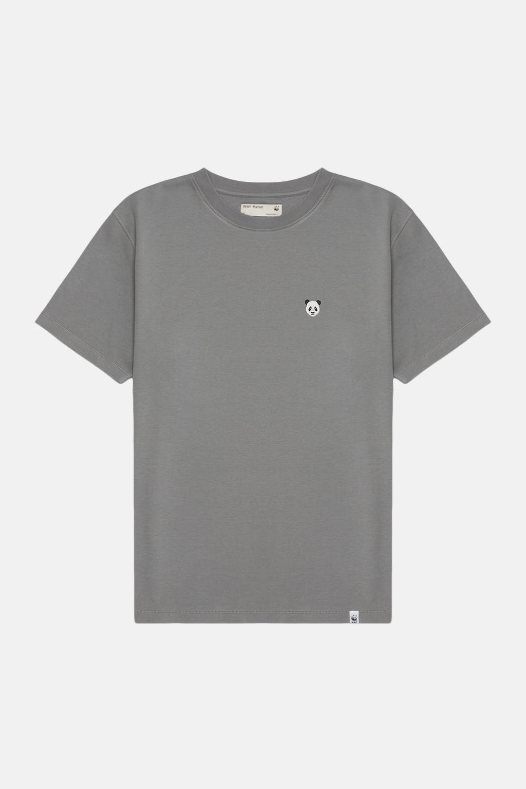 Panda Premium T-Shirt - Gri