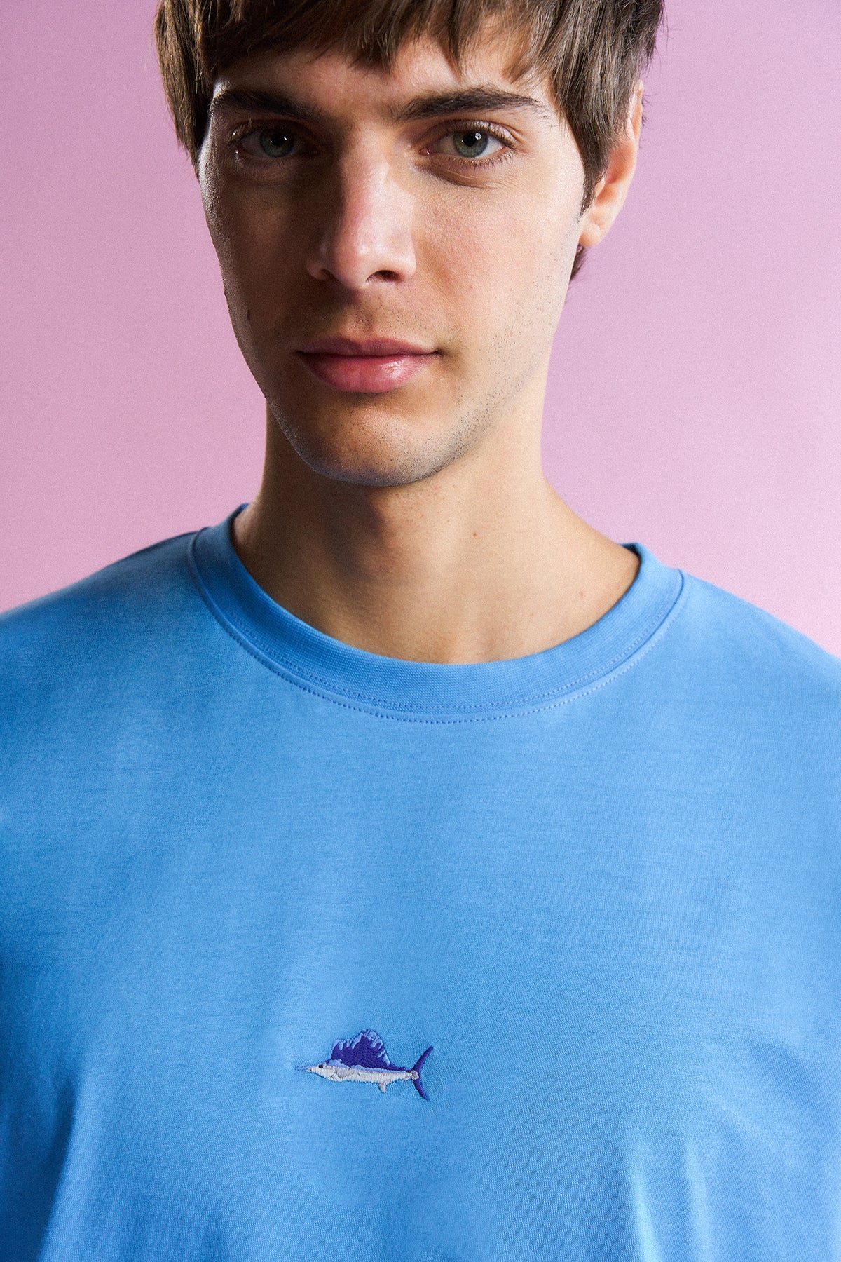 Yelken Balığı Lightweight T-shirt - Mavi