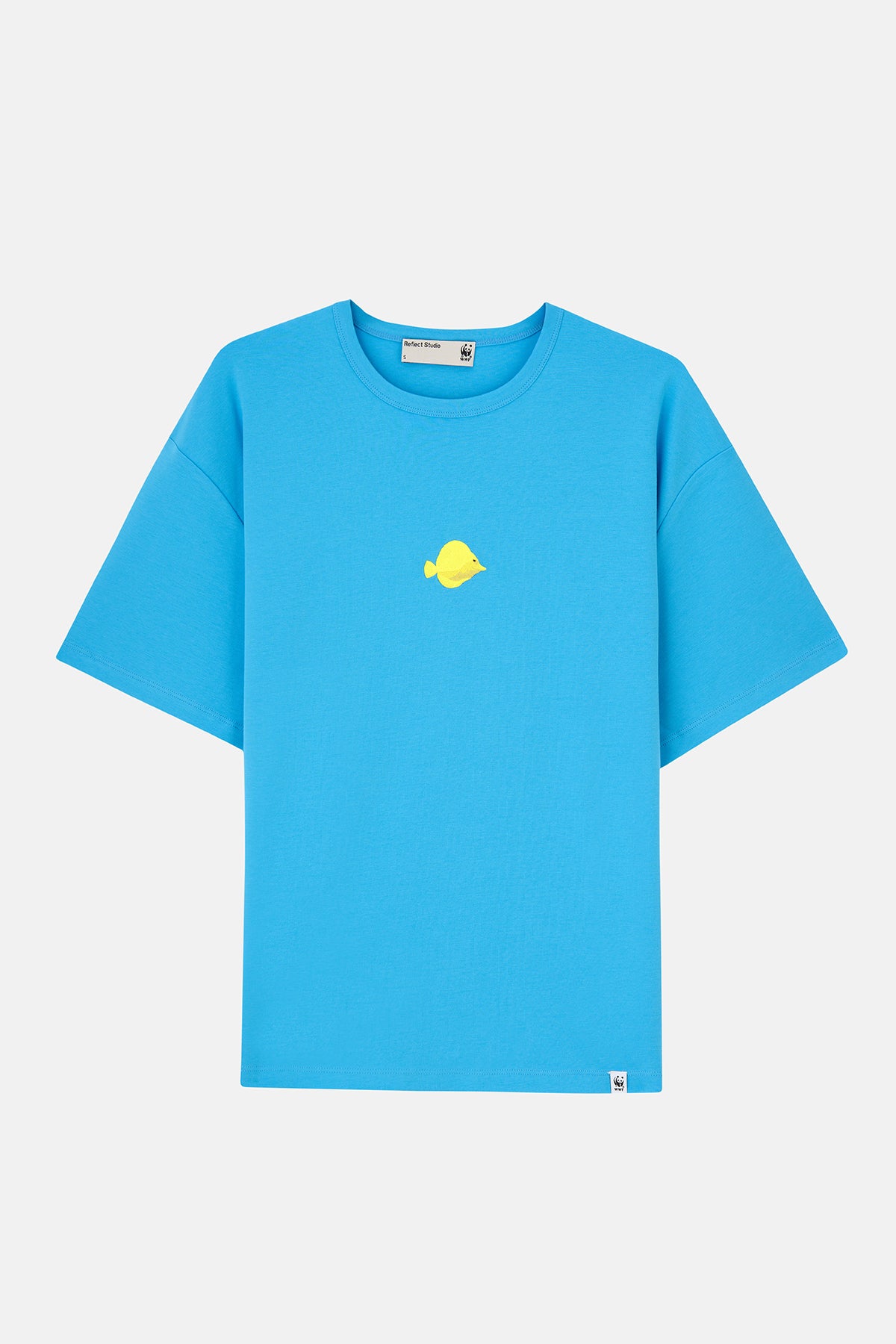 Yellow Tang Oversize Premium T-Shirt - Mavi