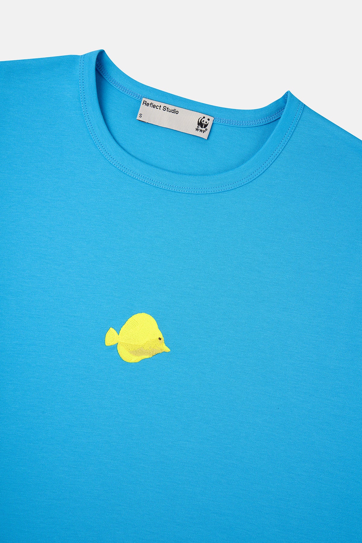 Yellow Tang Oversize Premium T-Shirt - Mavi