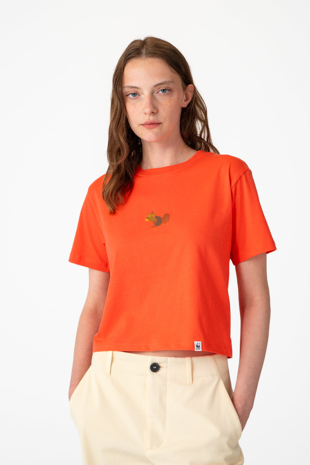 Sincap Lightweight Kadın T-Shirt - Nar Çiçeği