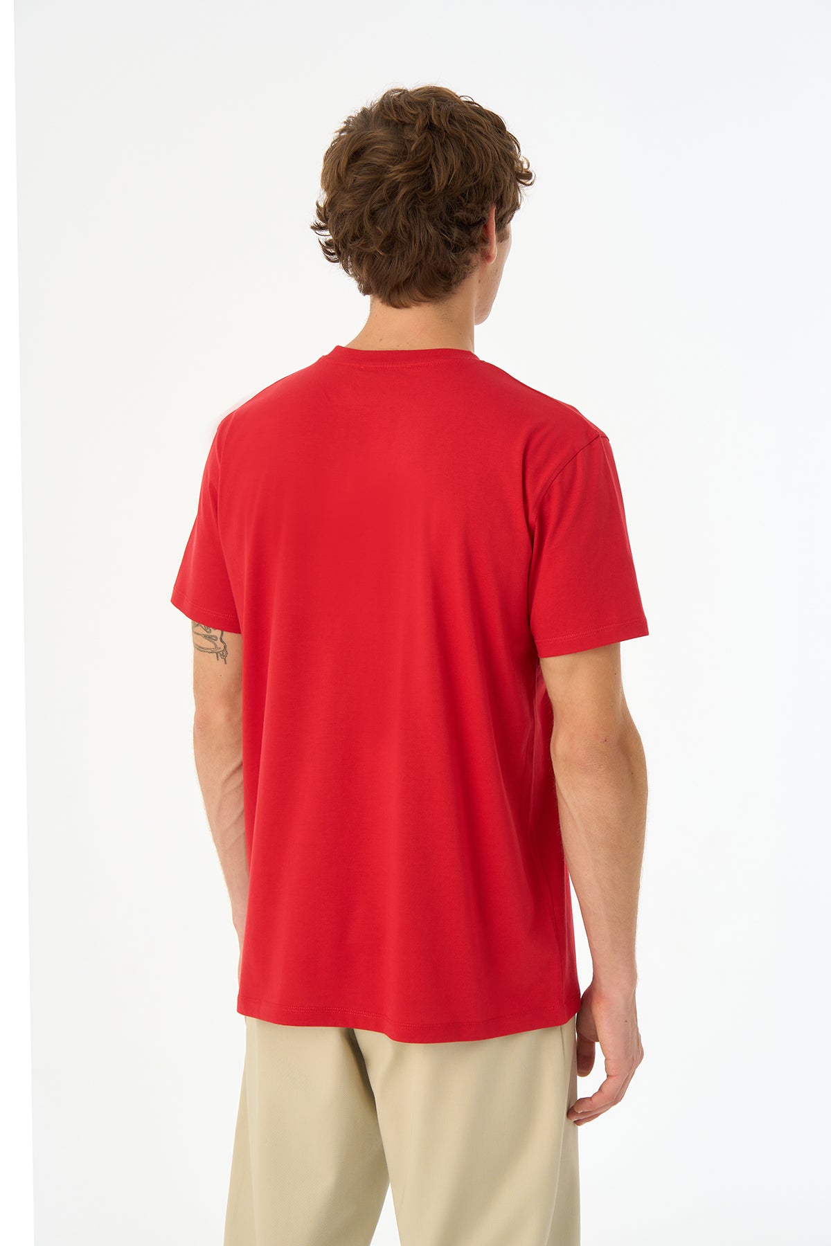Mercan Yılanı Light Weight T-Shirt - Kırmızı
