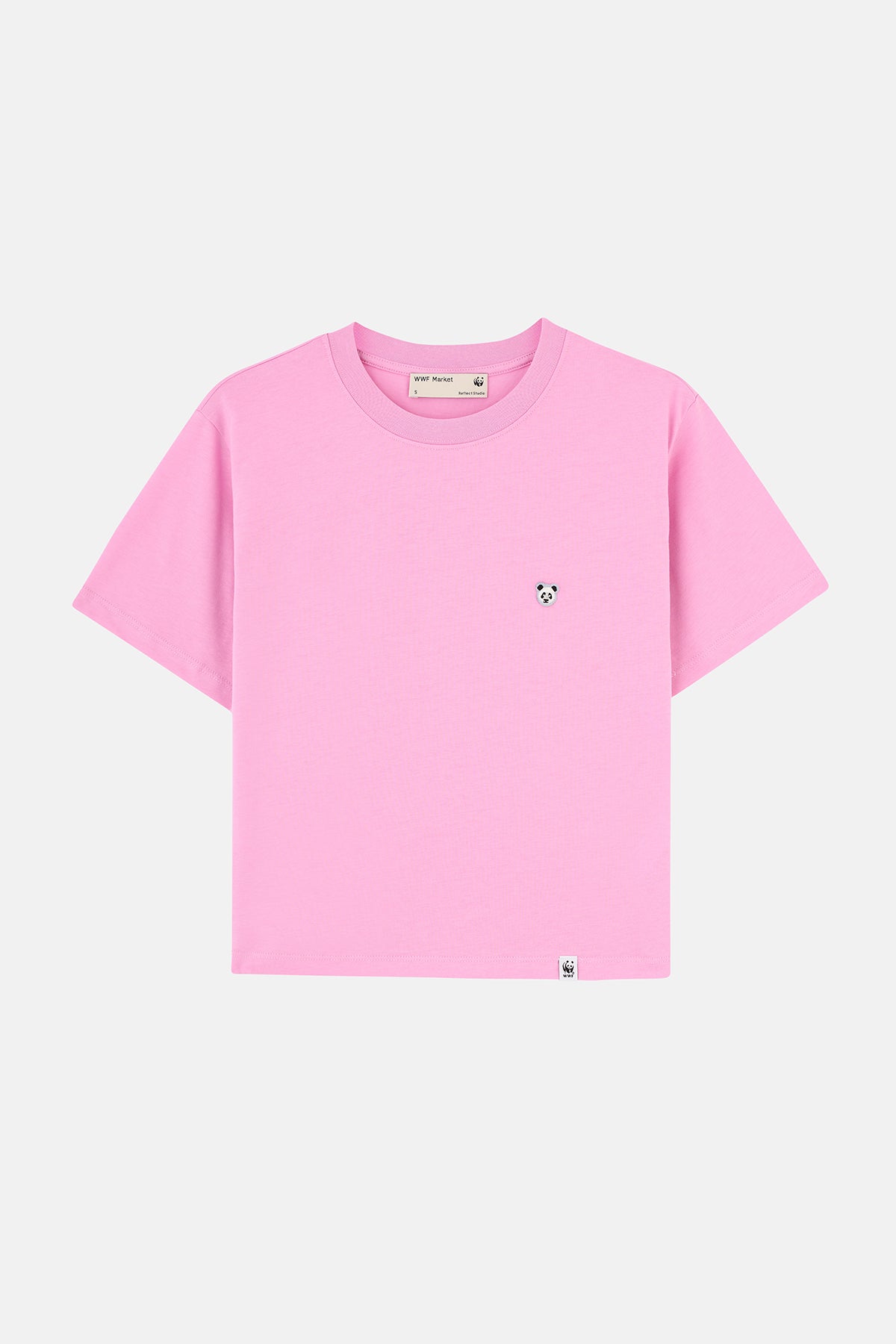 Panda Lightweight Kadın T-Shirt - Pembe