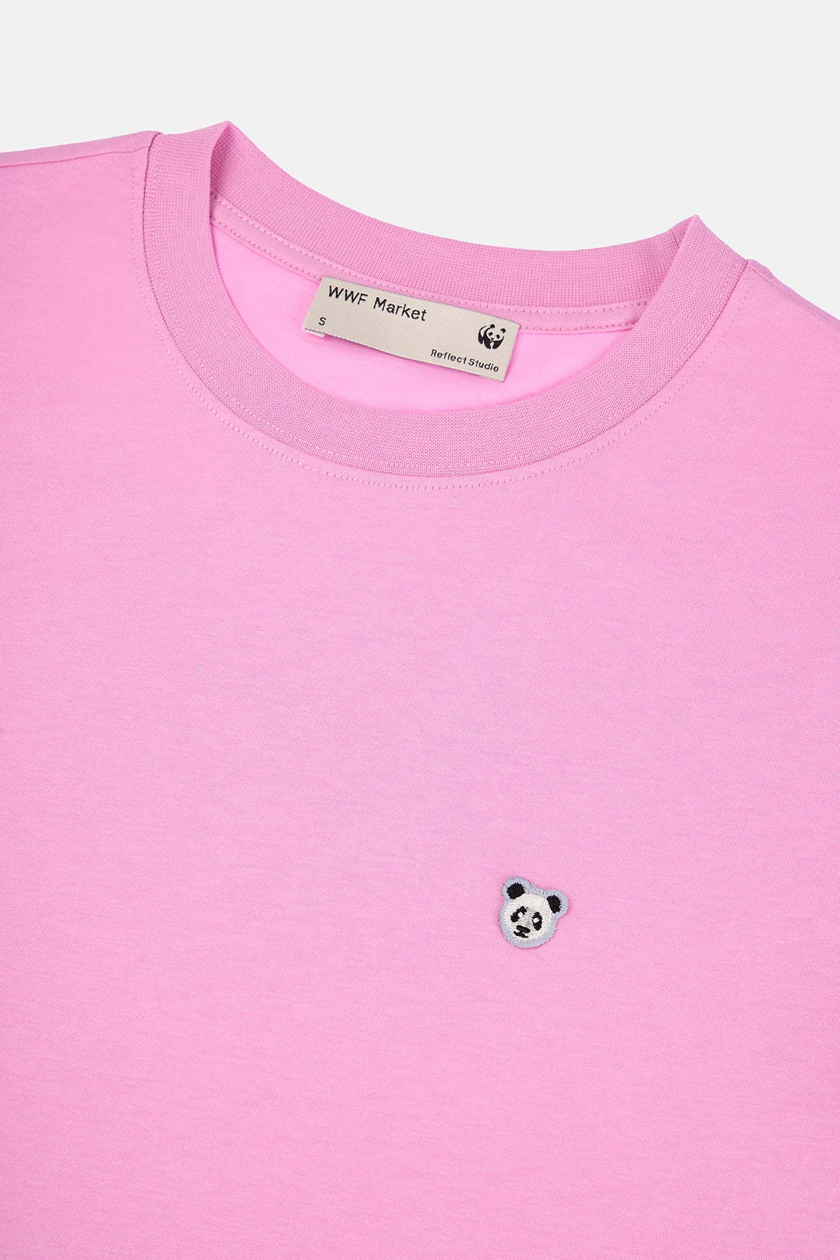 Panda Lightweight Kadın T-Shirt - Pembe