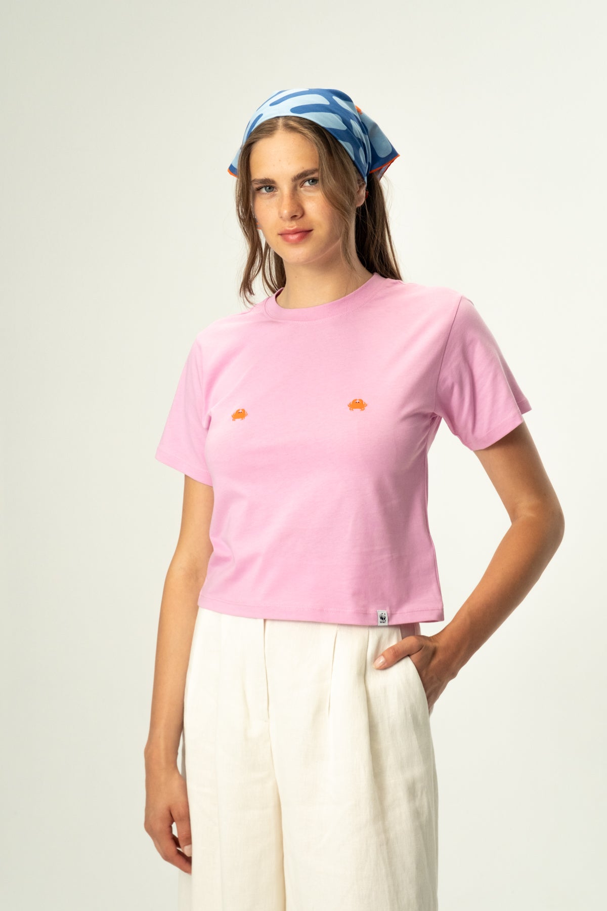 Yengeçler Lightweight Kadın T-Shirt - Pembe