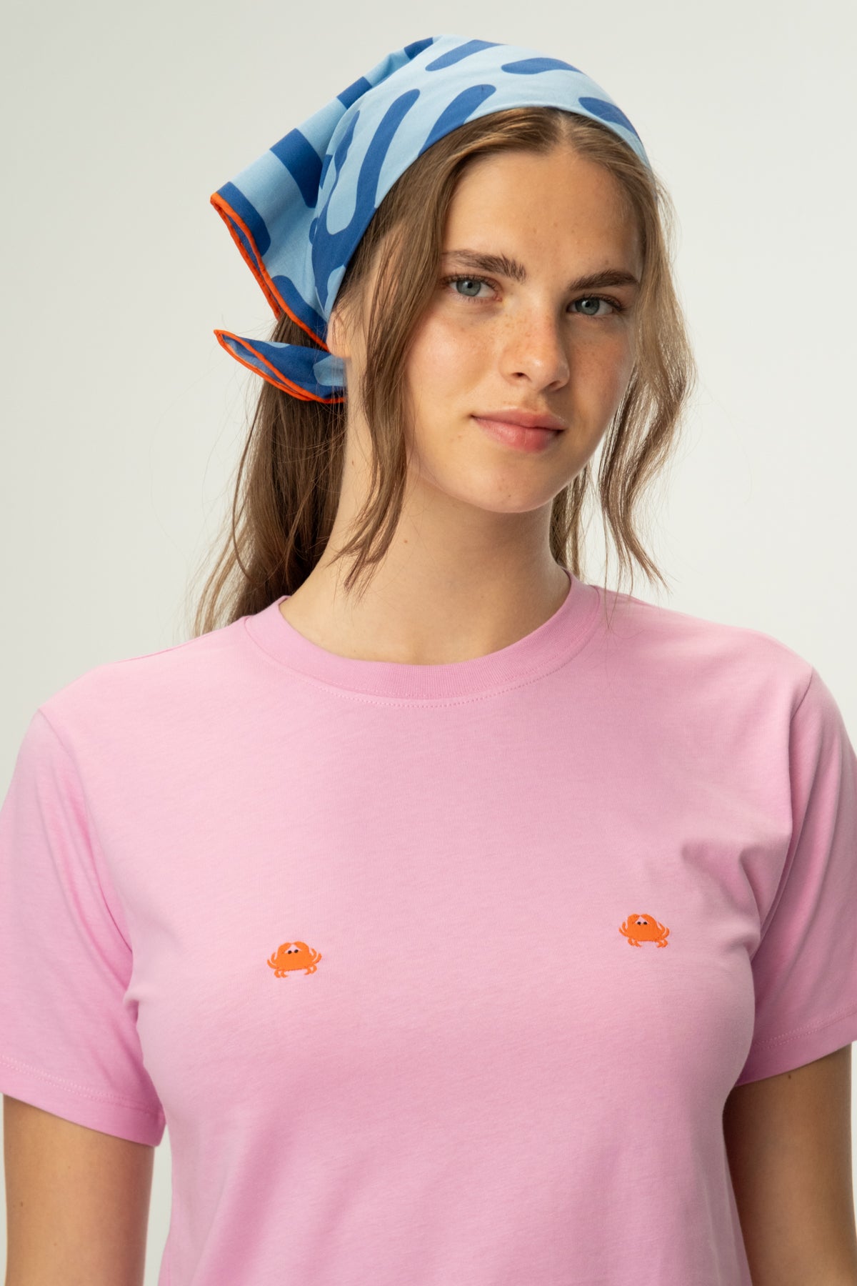 Yengeçler Lightweight Kadın T-Shirt - Pembe