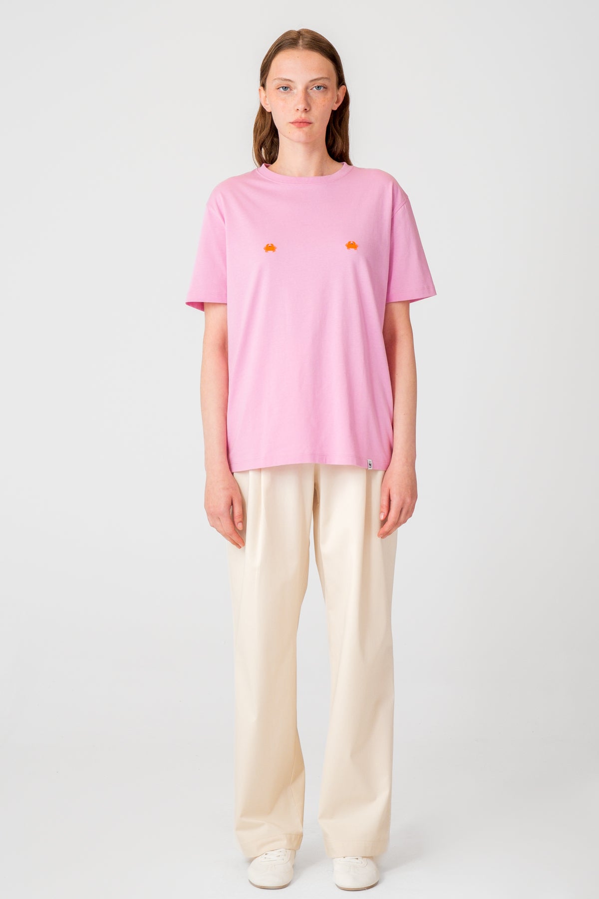 Yengeçler Lightweight T-Shirt - Pembe