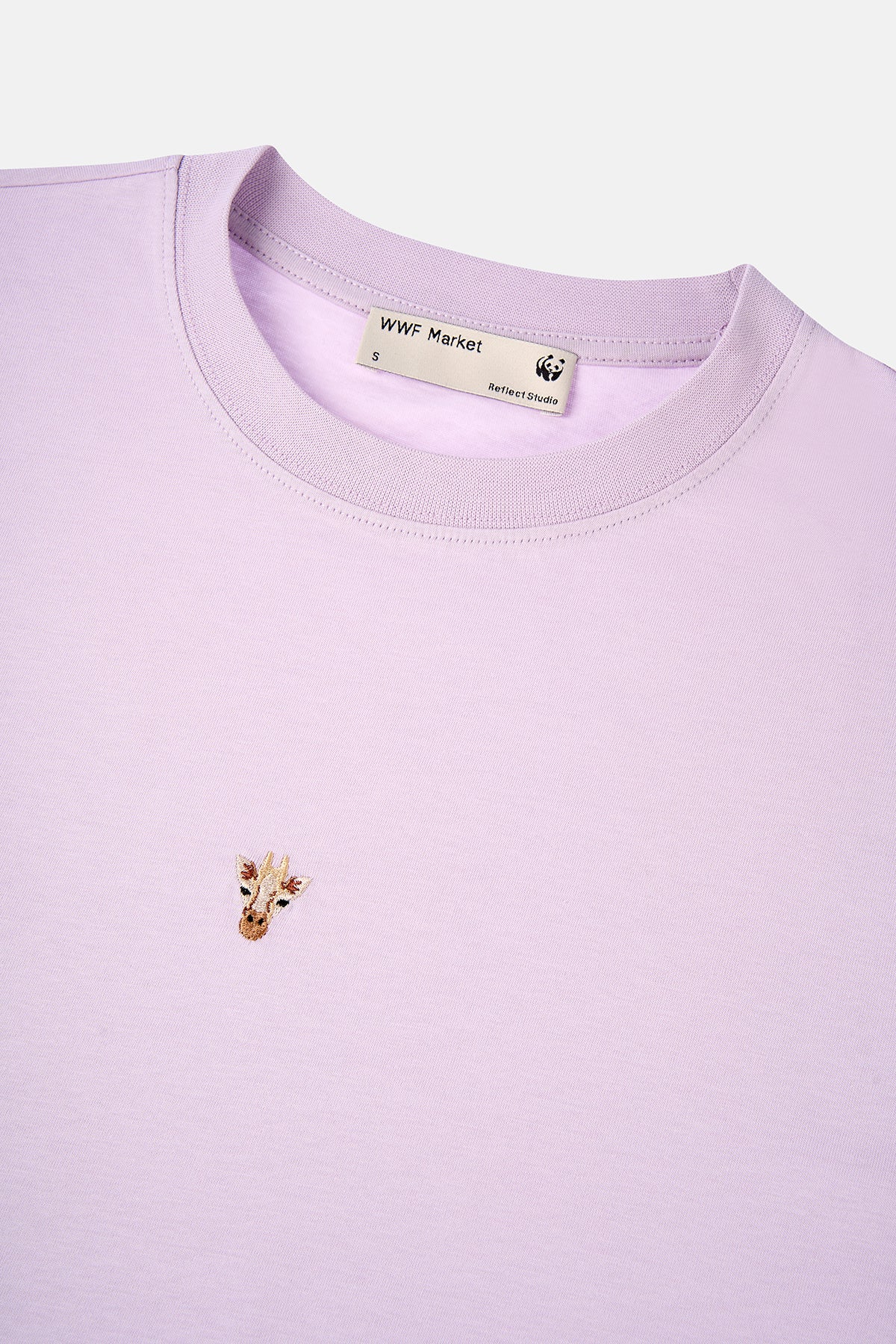 Zürafa Lightweight Kadın T-Shirt - Lila