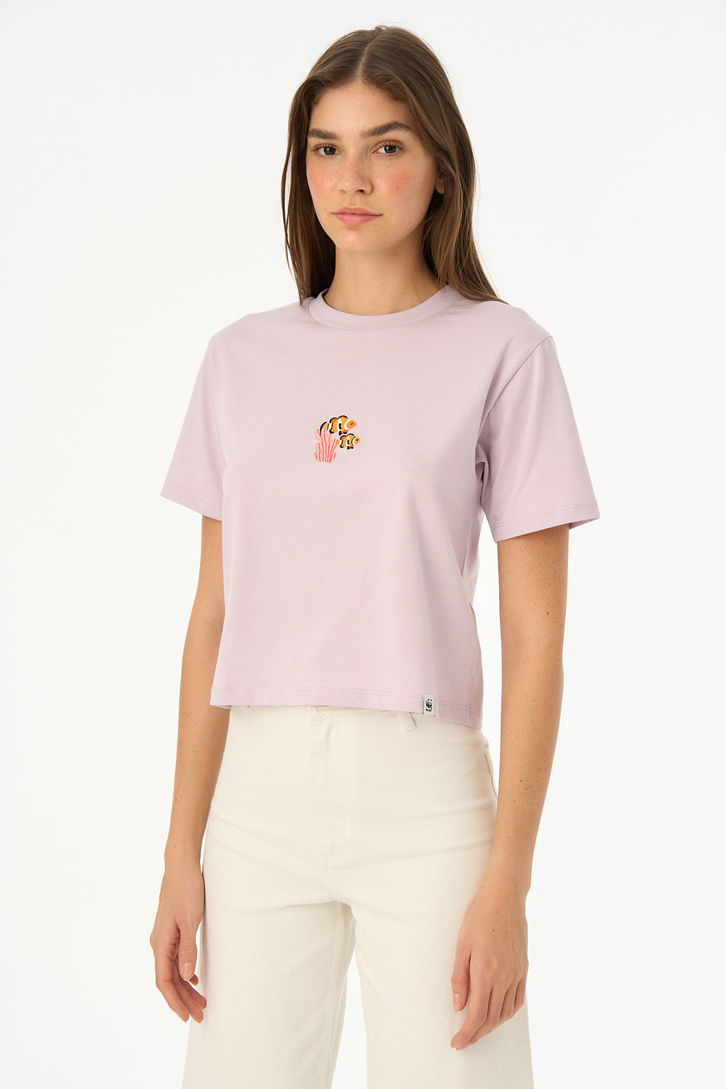 Palyaço Balığı Light Weight Kadın T-Shirt - Lila