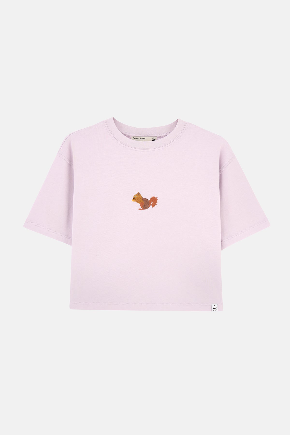 Sincap Light Weight Crop T-Shirt - Lila