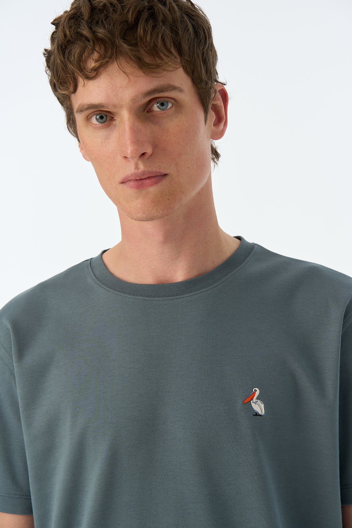 Tepeli Pelikan Premium T-Shirt - Antrasit