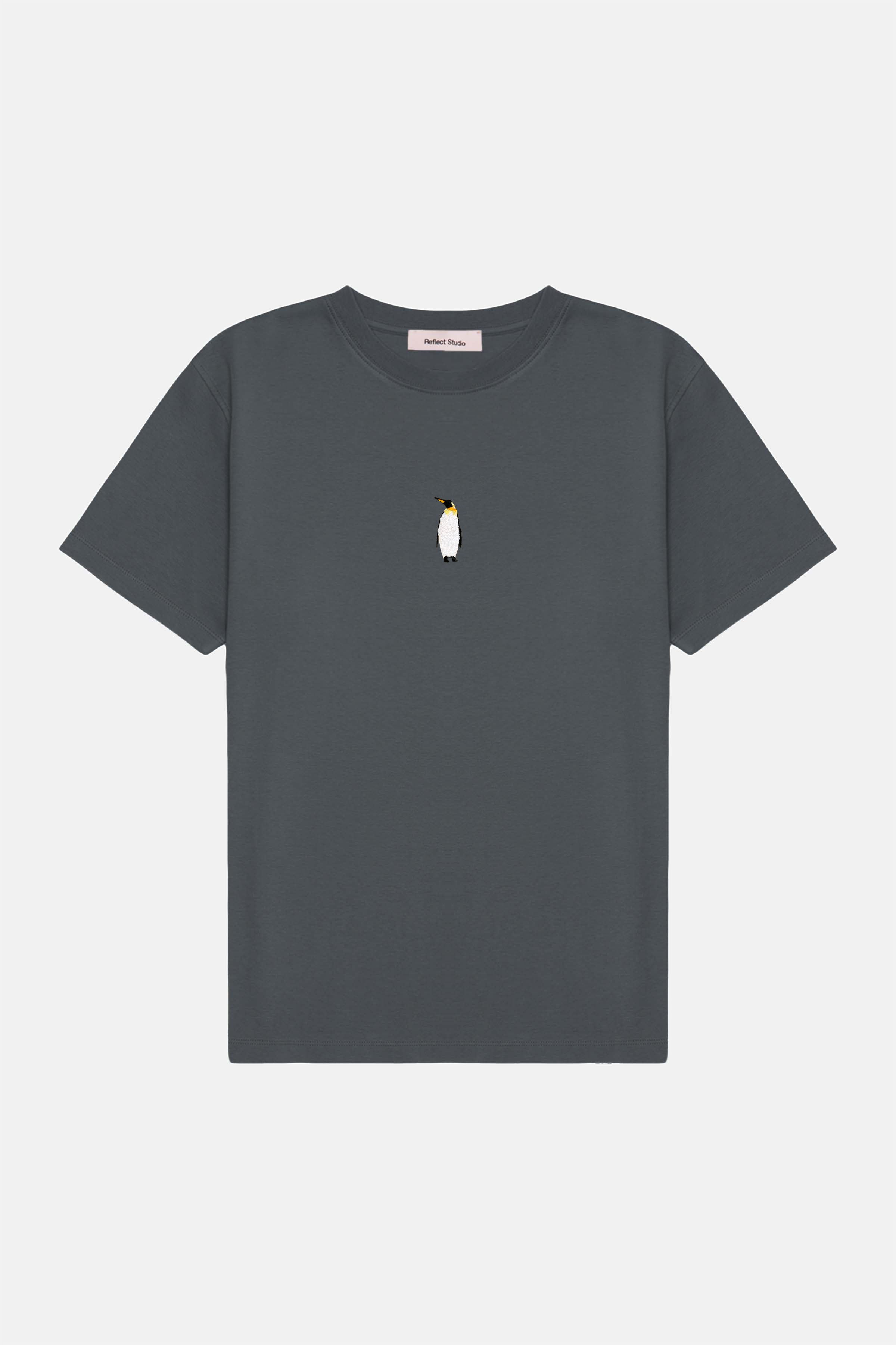 İmparator Penguen Premium T-shirt - Antrasit