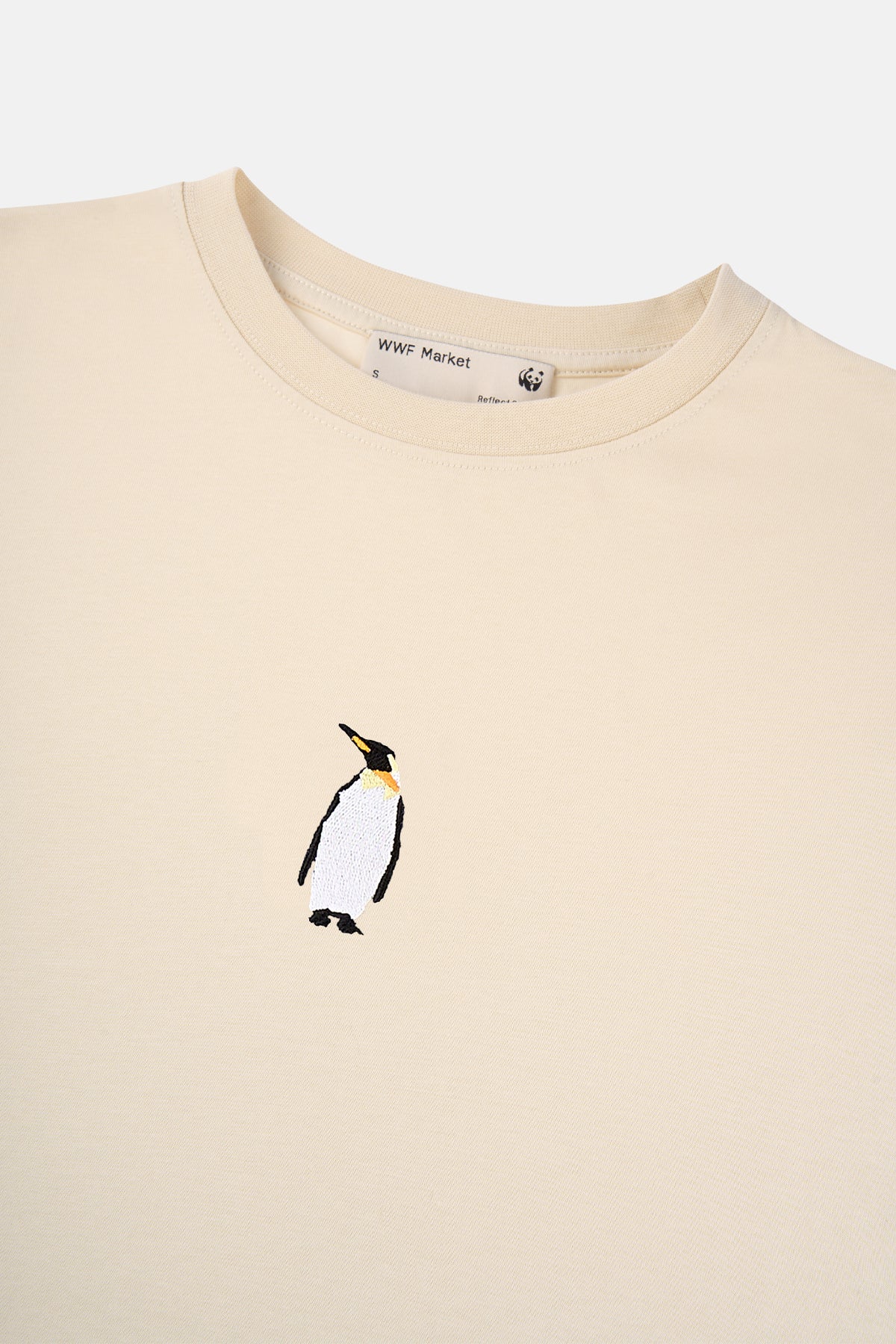 İmparator Penguen Lightweight T-Shirt - Parşömen Bej