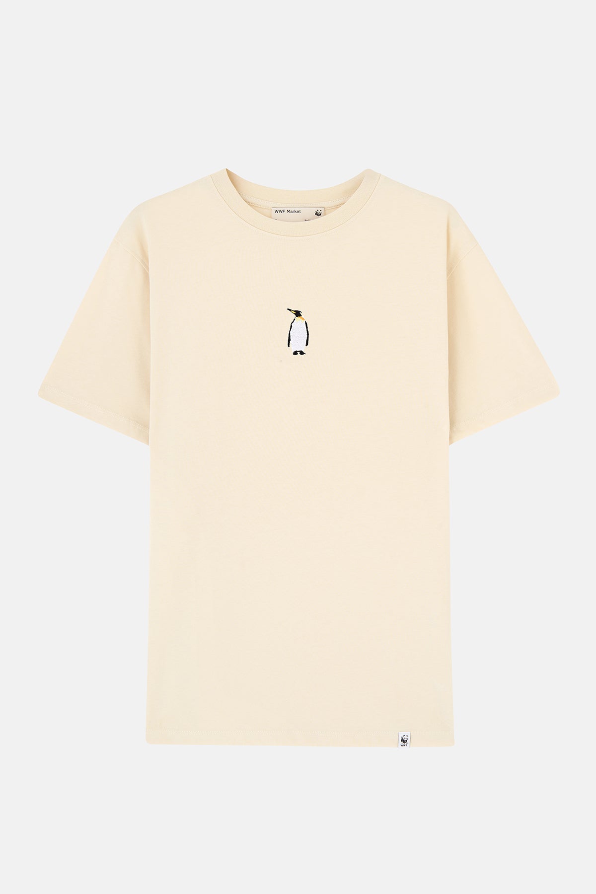 İmparator Penguen Lightweight T-Shirt - Parşömen Bej