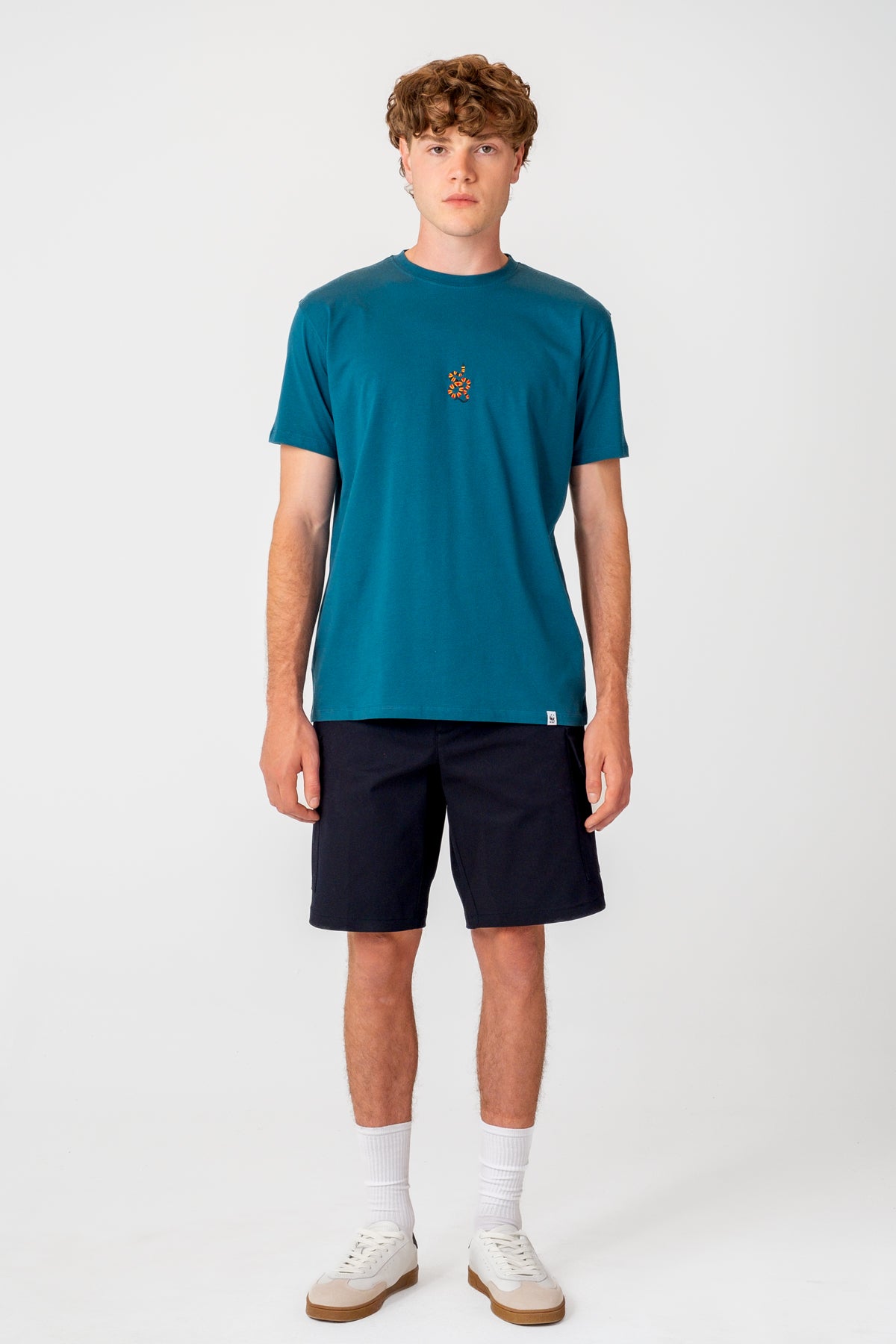 Mercan Yılanı Lightweight T-Shirt - Petrol Yeşili