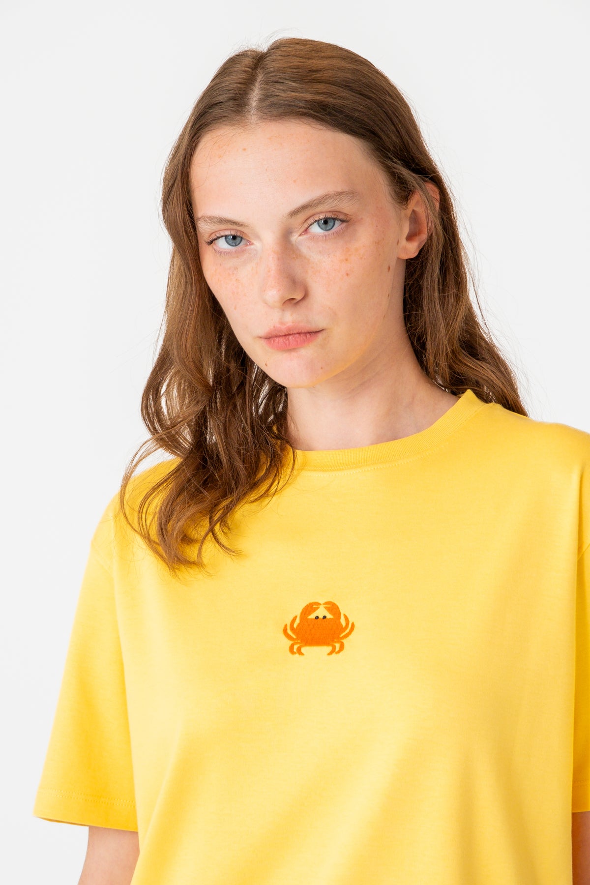 Yengeç Premium T-Shirt - Sarı