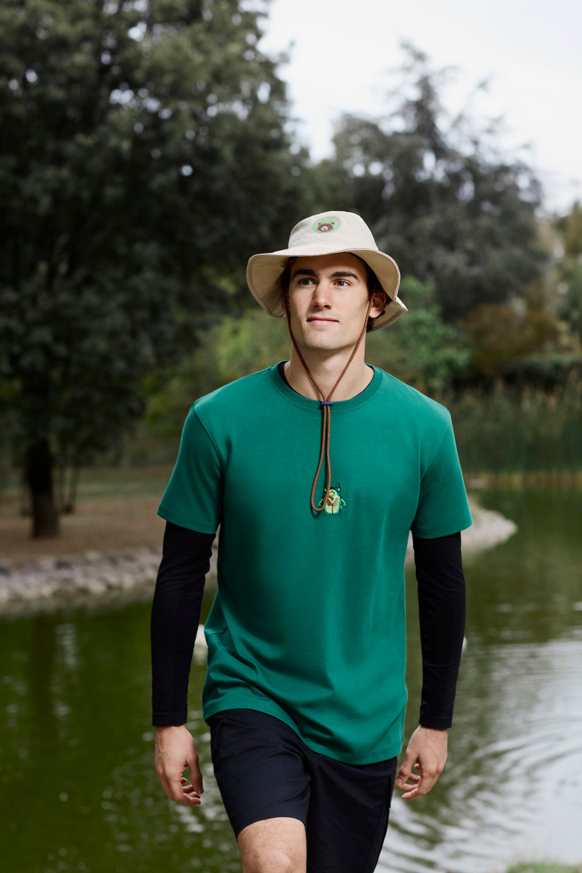 Beetle Premium T-shirt - Nefti Yeşil