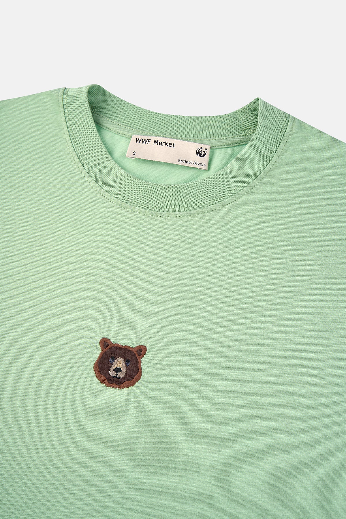 Bozayı Soft Oversize Lightweight T-Shirt - Açık Yeşil