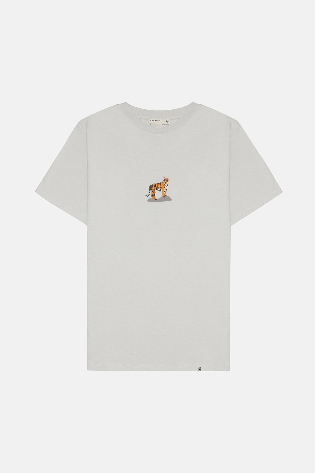 Kaplan Soft T-Shirt - Açık Gri