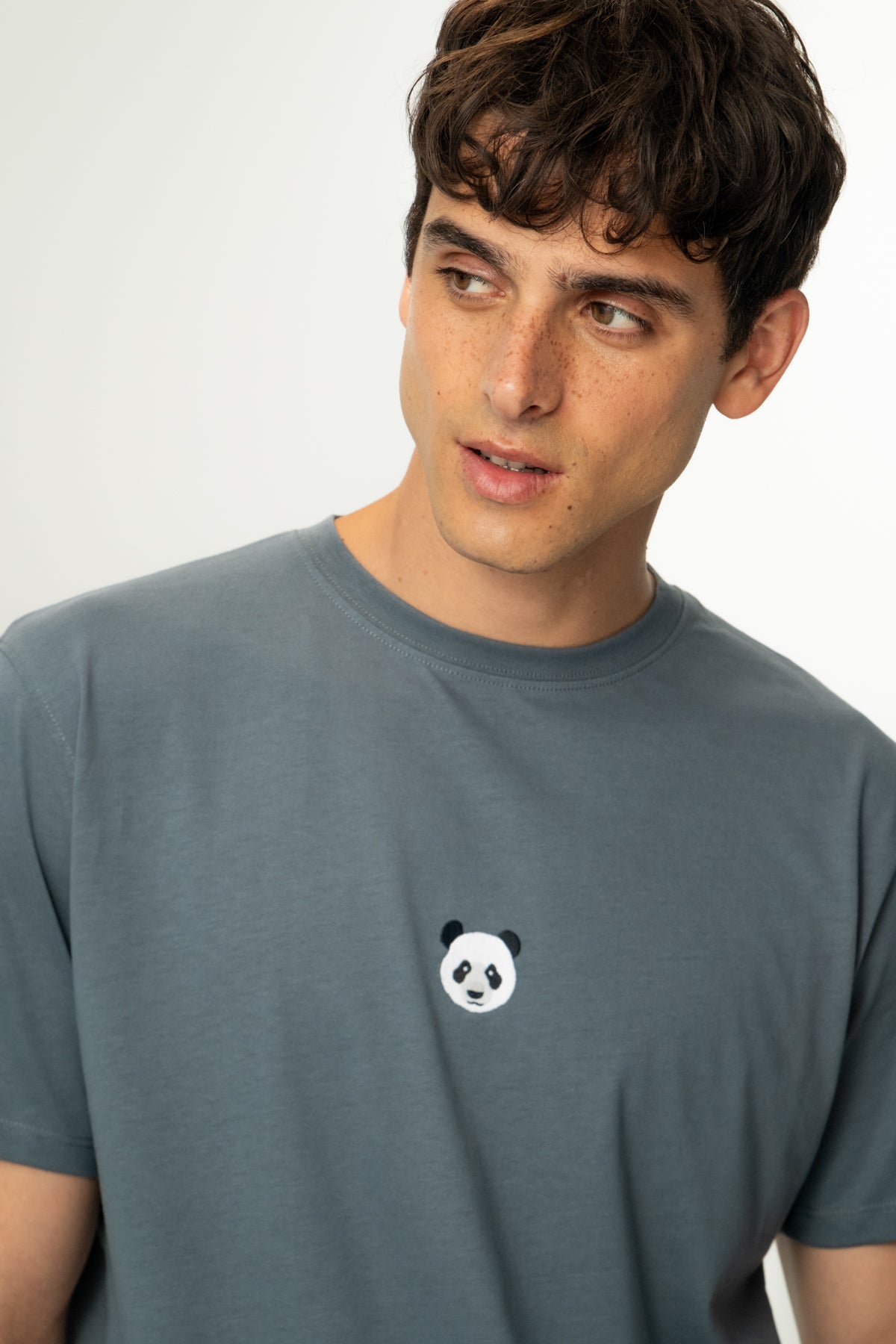 Panda Lightweight T-Shirt - Antrasit