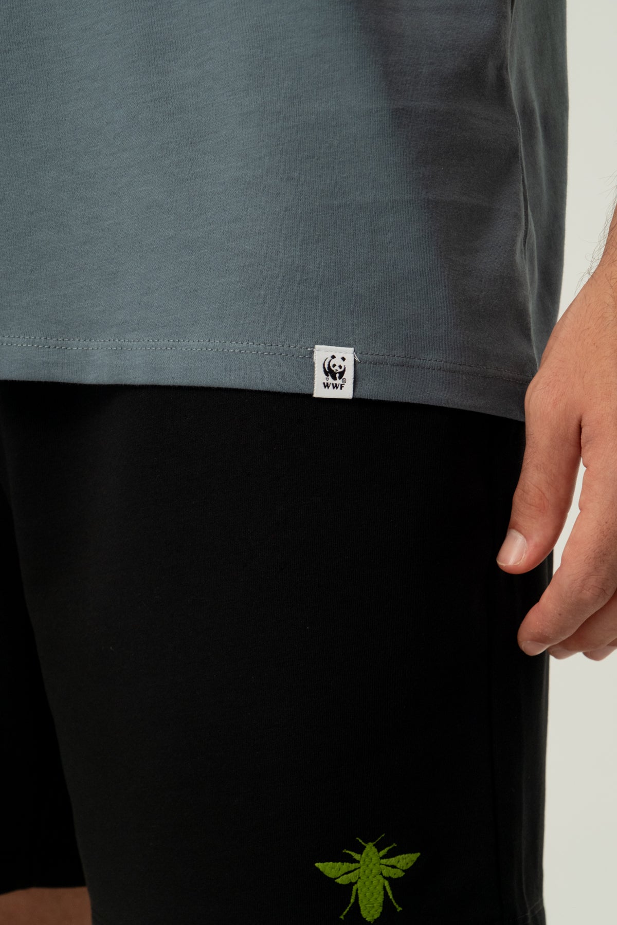 Panda Lightweight T-Shirt - Antrasit