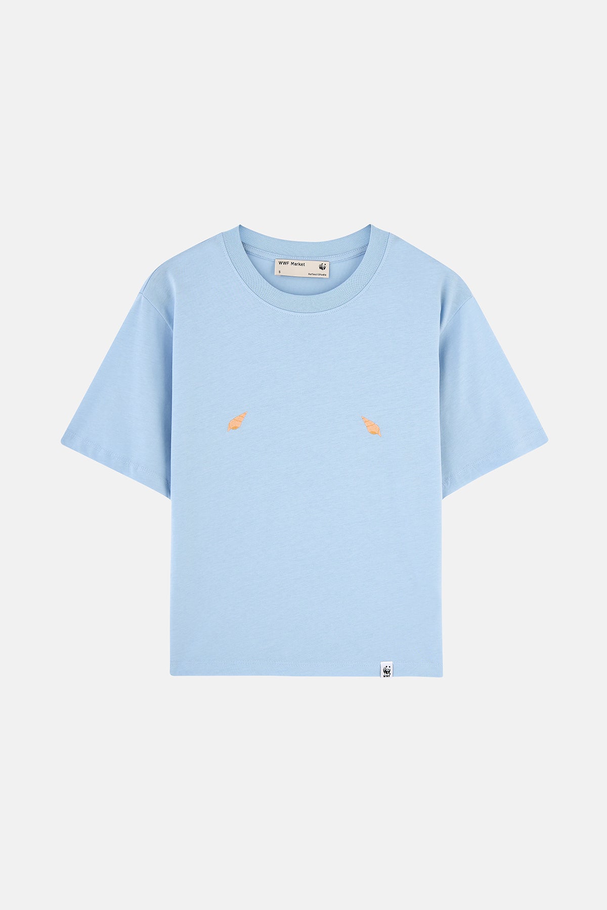 Deniz Kabukları Lightweight Kadın T-Shirt - Açık Mavi