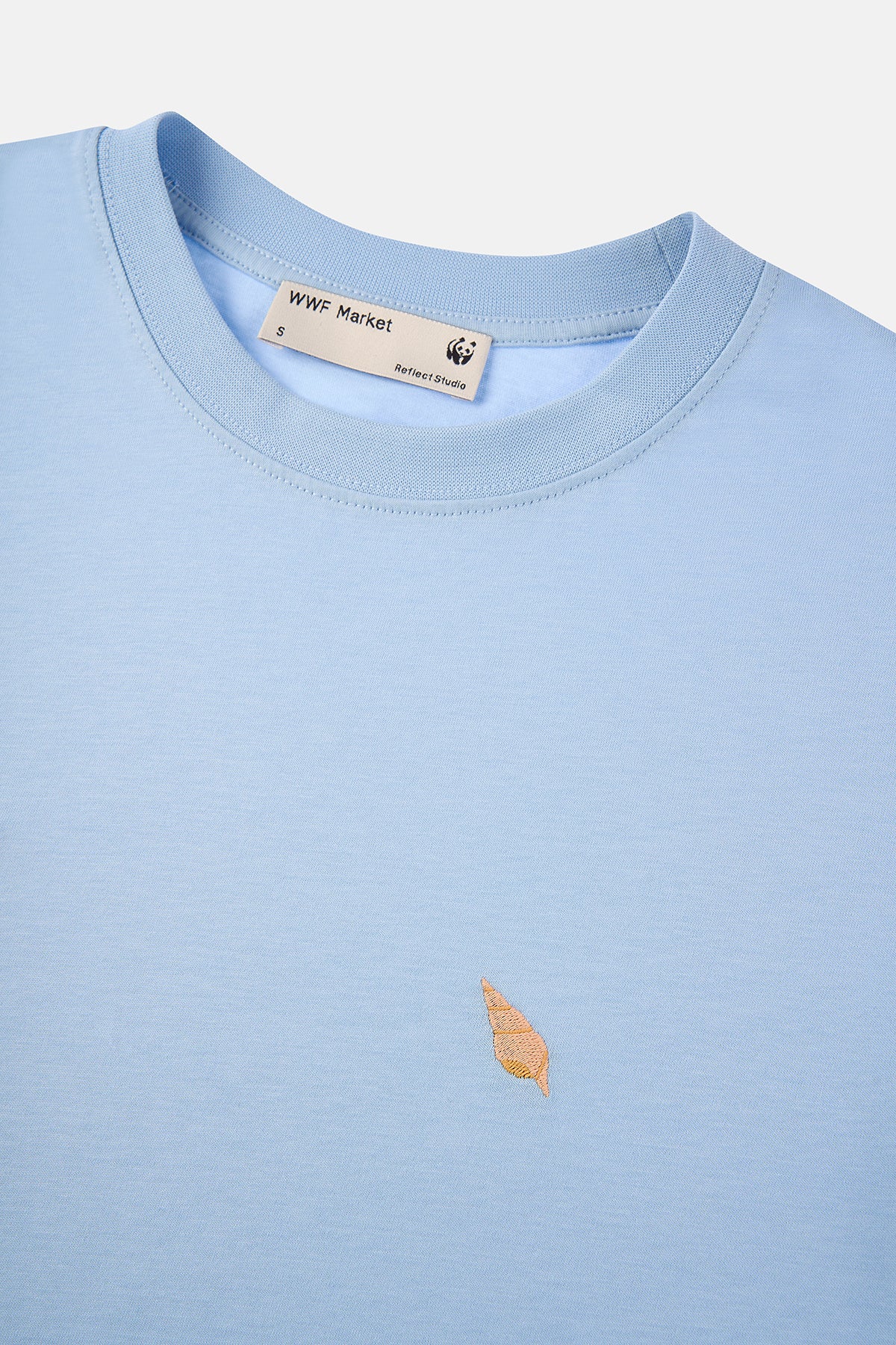 Deniz Kabukları Lightweight Kadın T-Shirt - Açık Mavi
