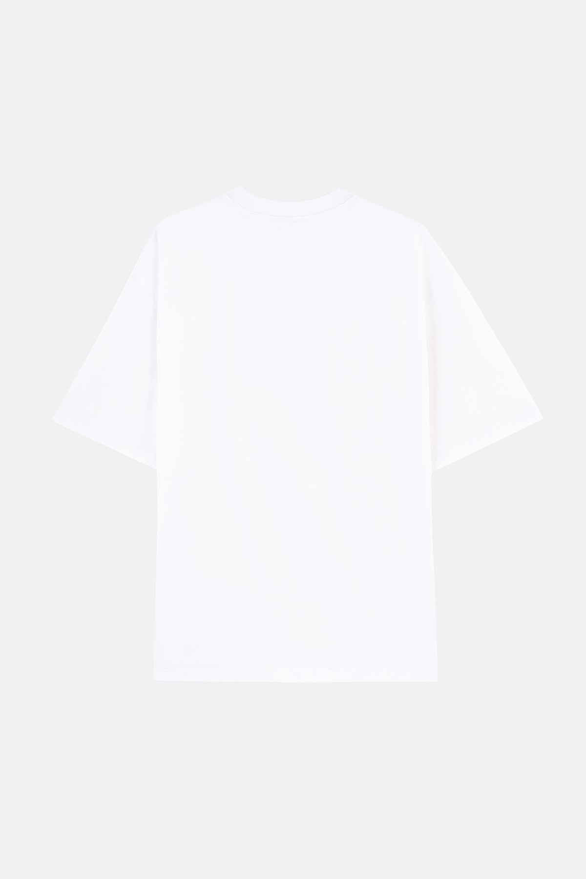 Panda Oversize Lightweight T-Shirt - Beyaz