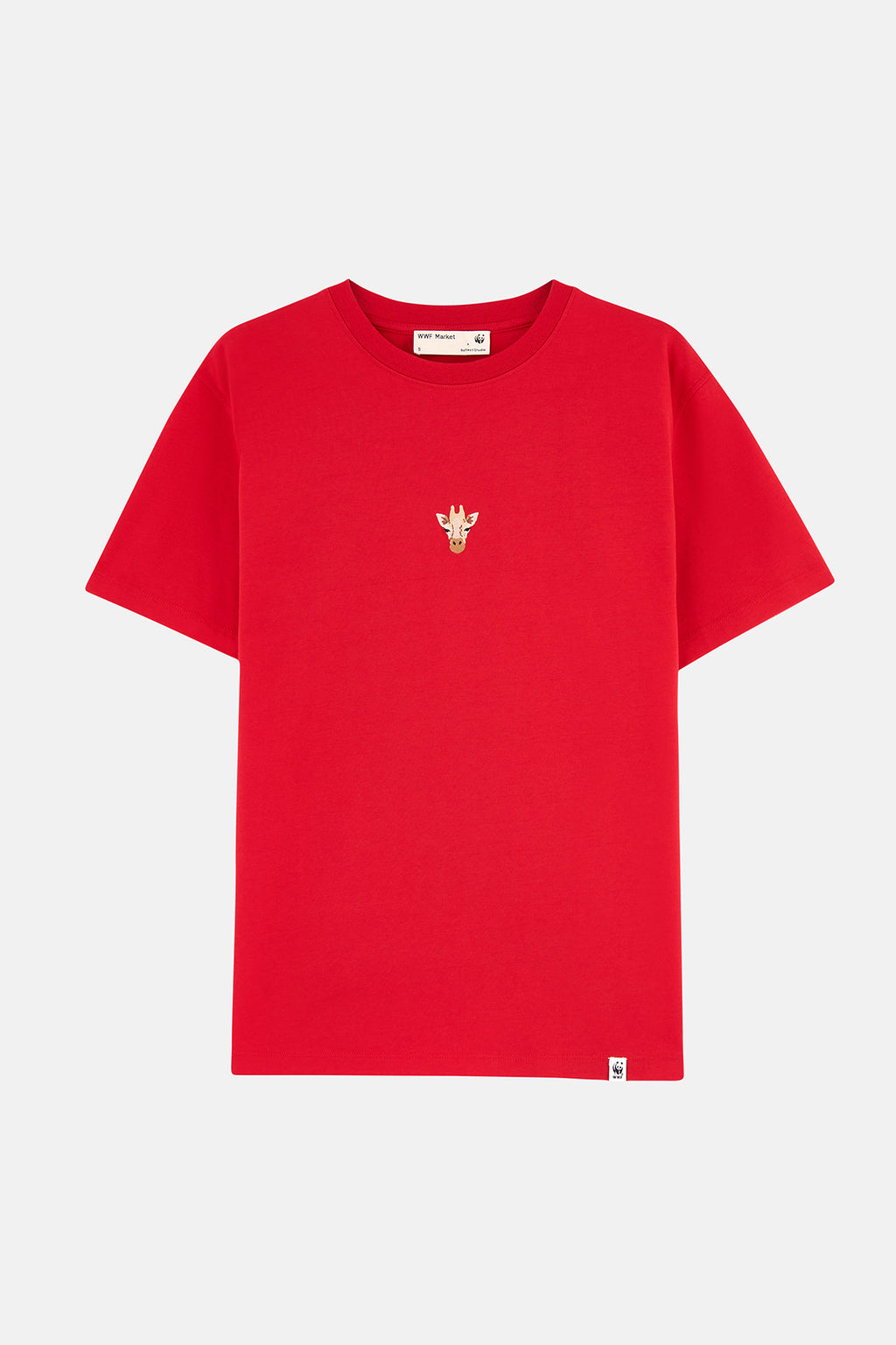 Zürafa Lightweight T-Shirt - Kırmızı