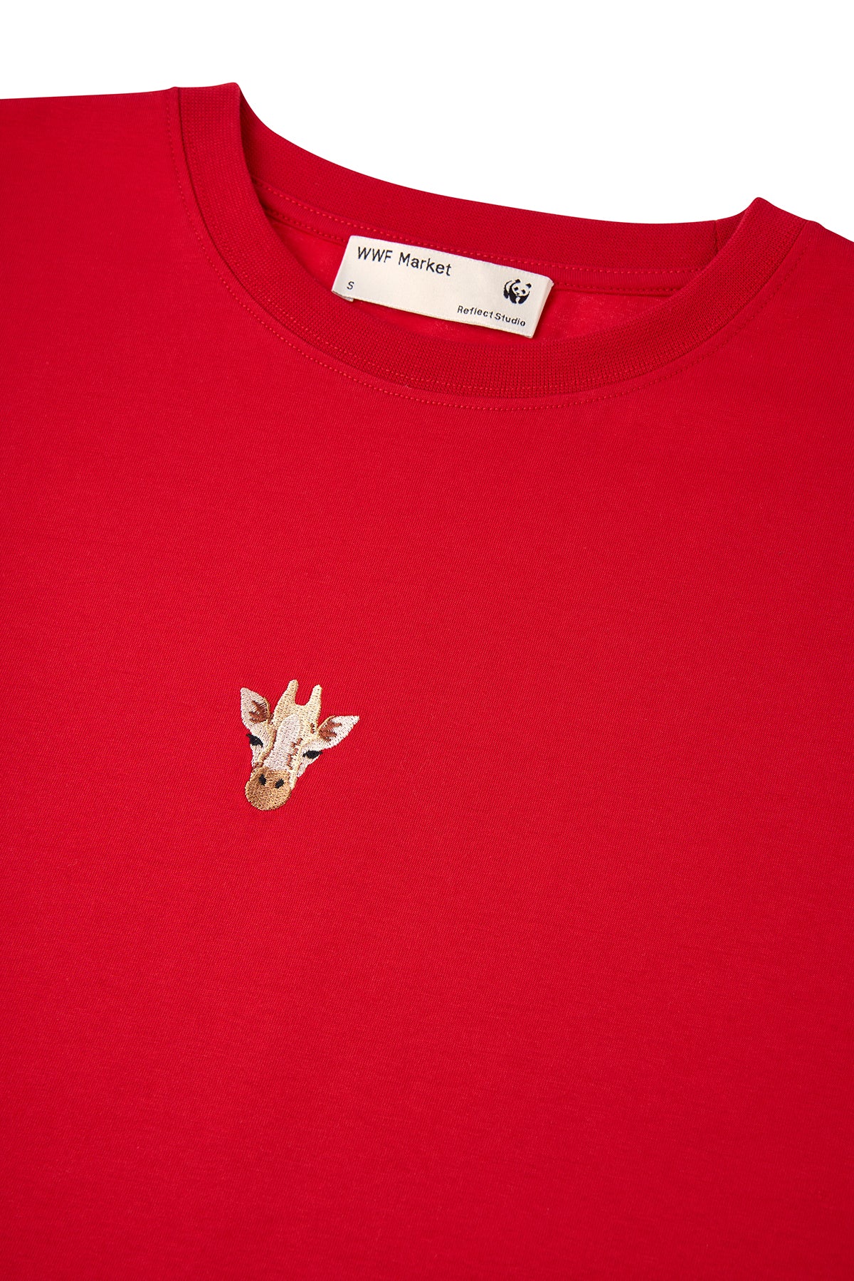 Zürafa Lightweight T-Shirt - Kırmızı