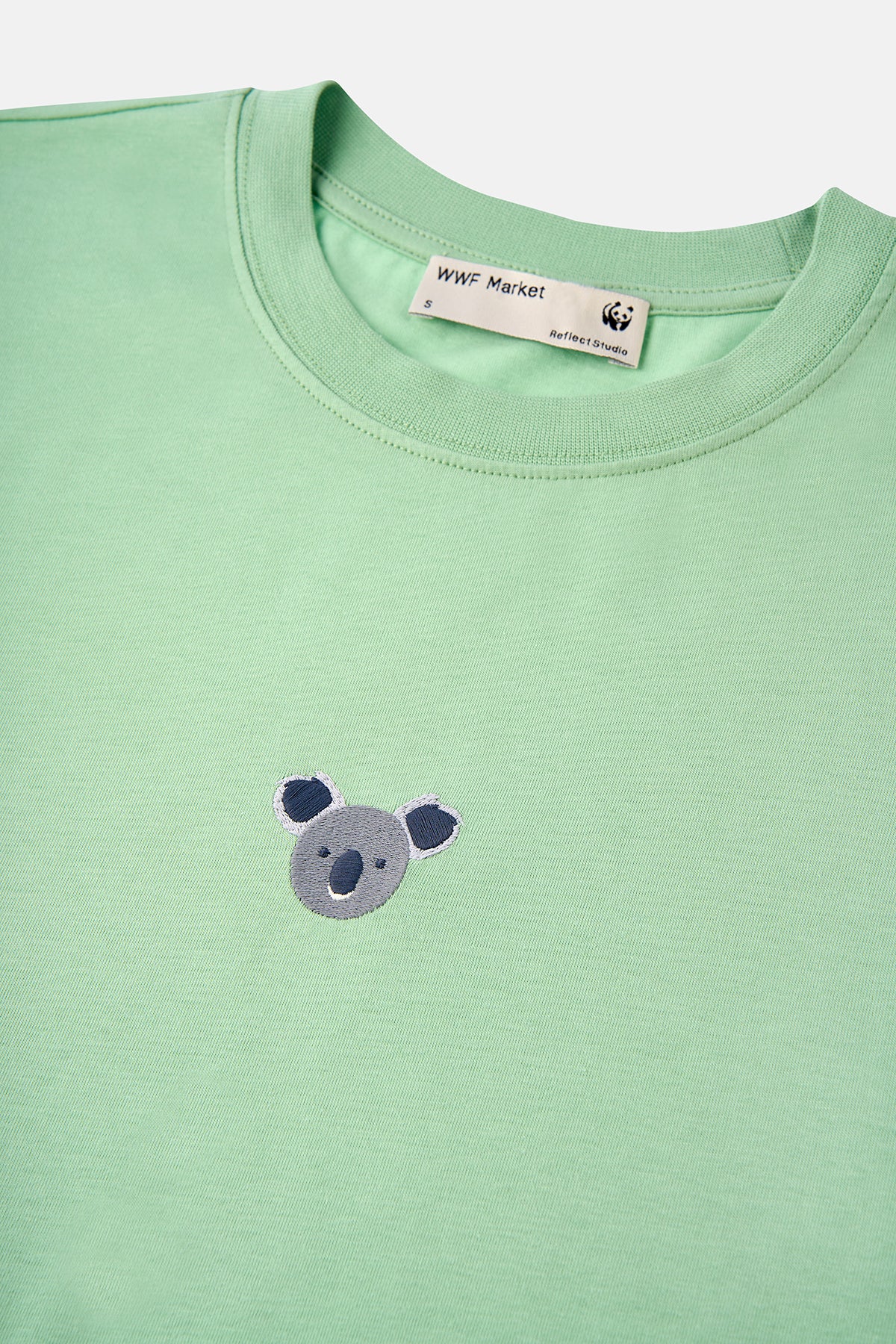 Koala Lightweight Kadın T-Shirt - Açık Yeşil