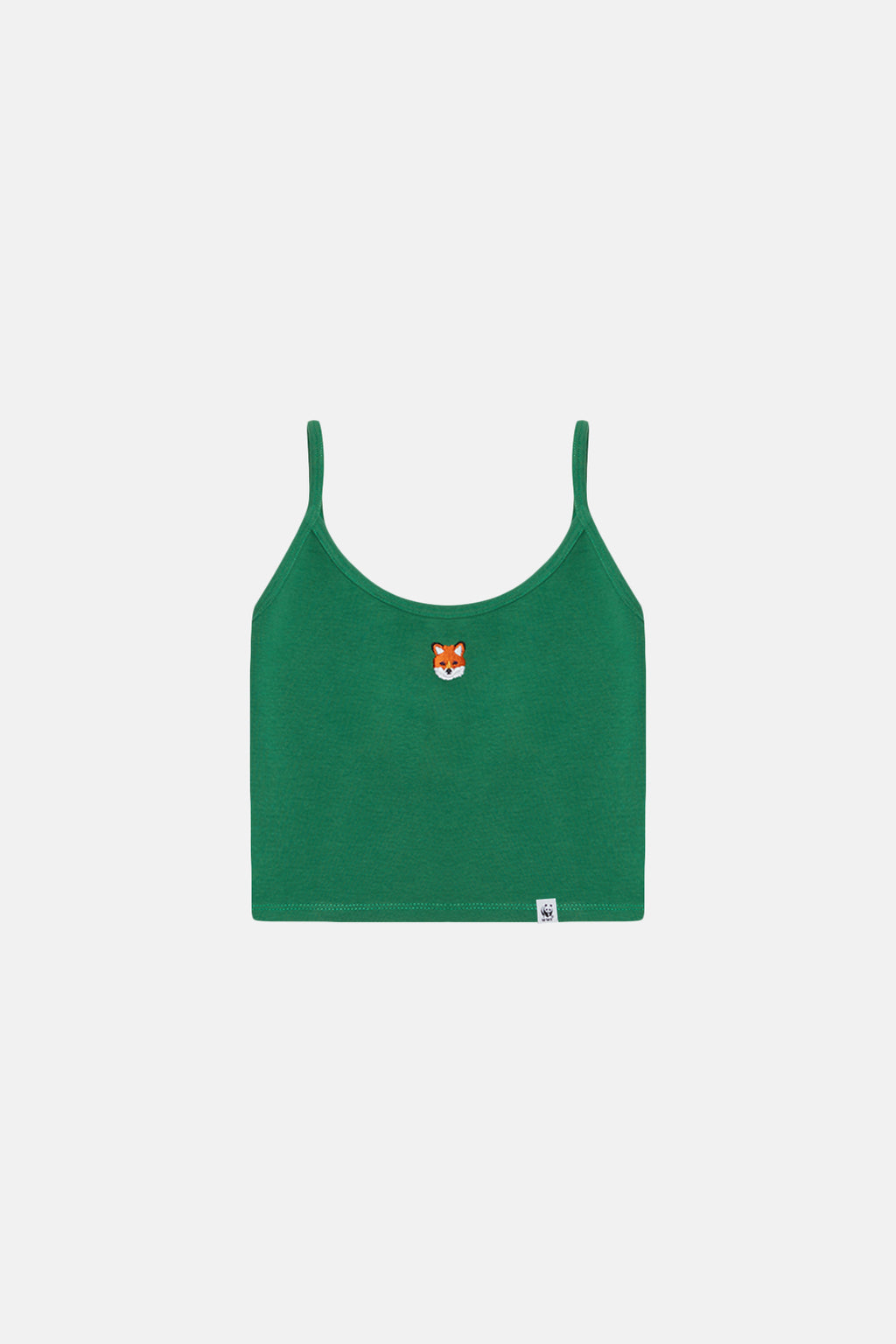 Kızıl Tilki Crop Atlet - Yeşil