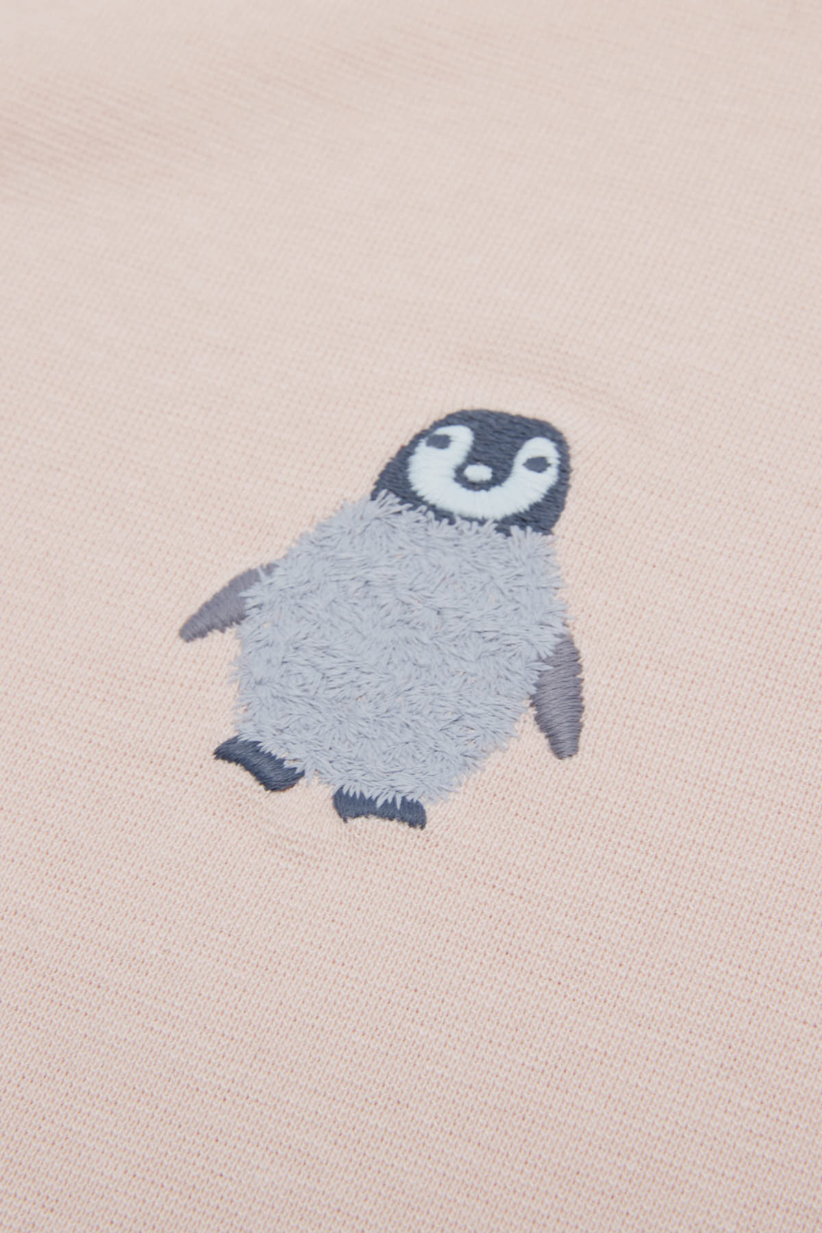 Yavru İmparator Penguen Ribana Crop Top - Gül Kurusu