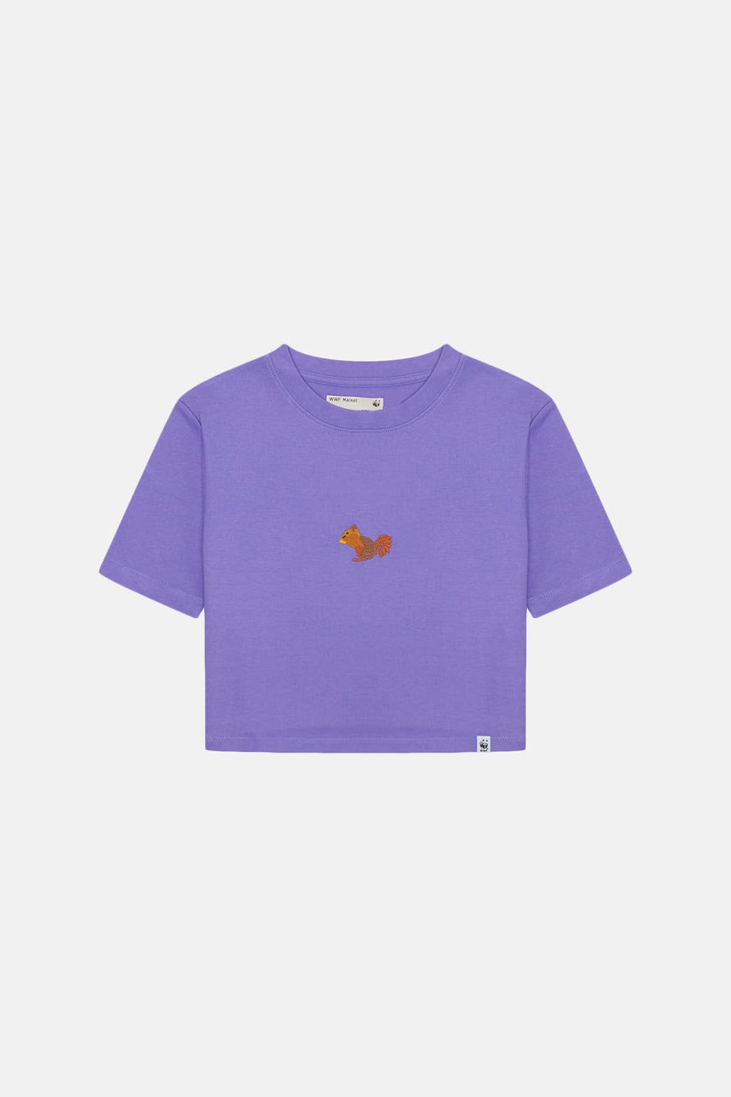 Sincap Crop T-shirt - Mor