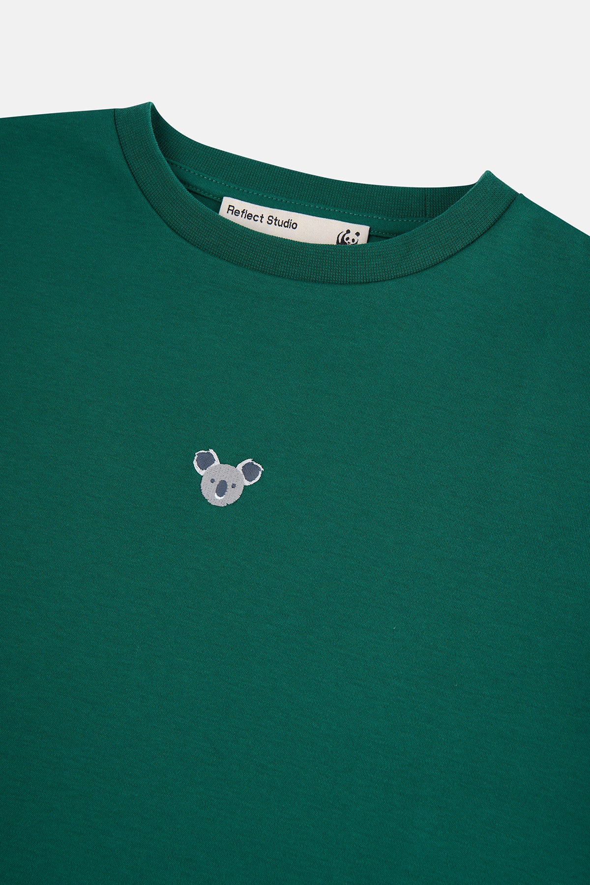 Koala Premium Çocuk Uzun Kollu T-Shirt - Nefti Yeşil