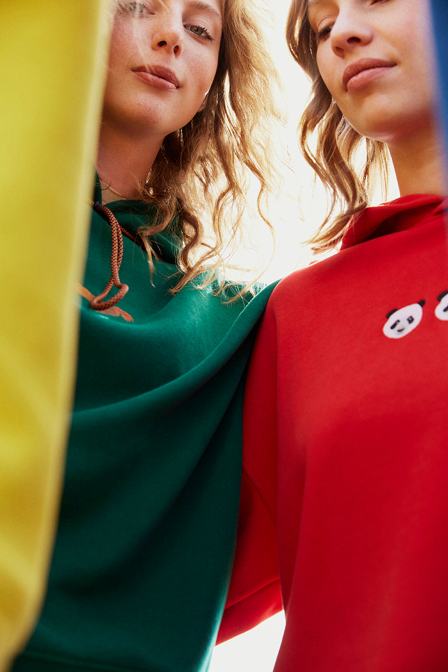 Chi & Chi SuperSoft Hoodie - Kırmızı