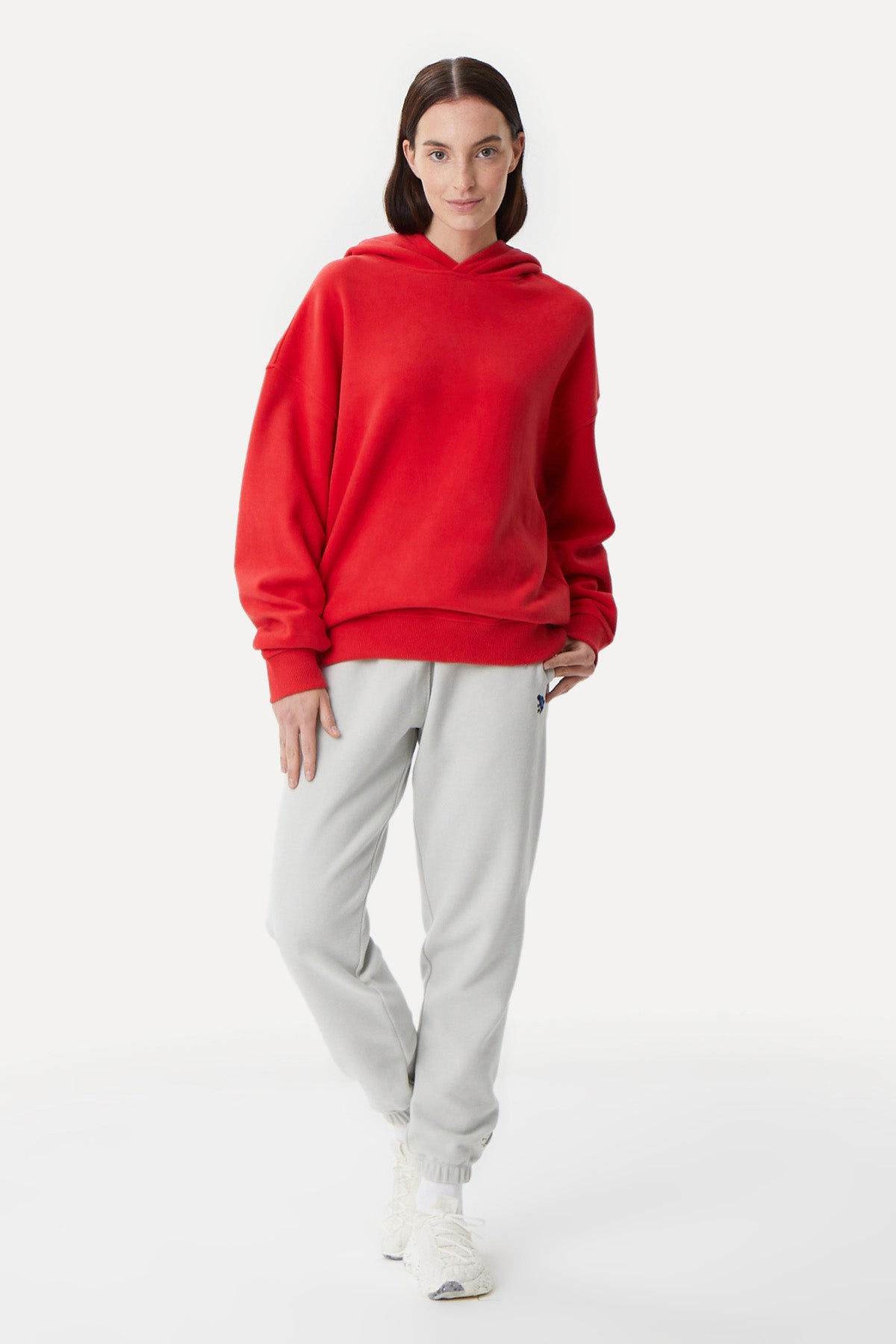 Basic Super Soft Hoodie - Kırmızı