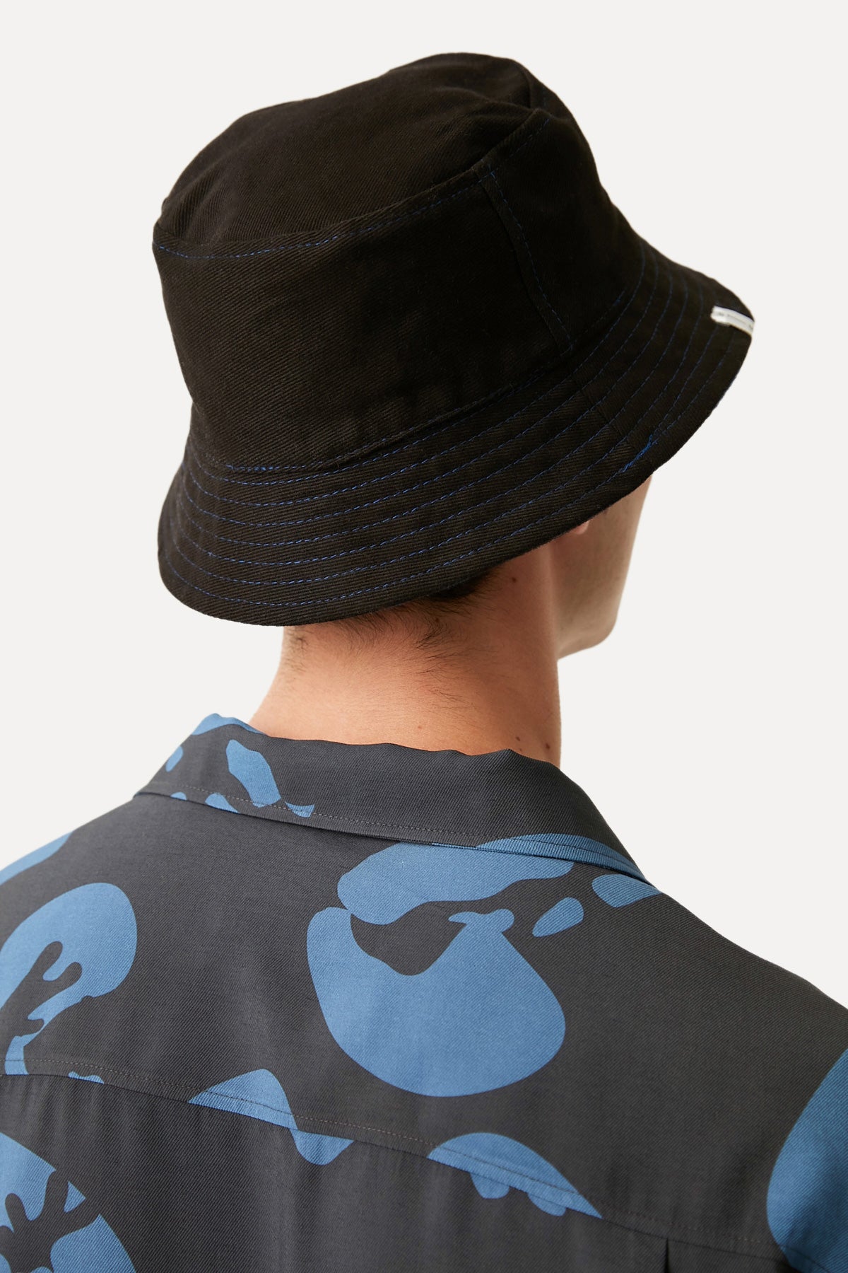 Zehirli Ok Kurbağası Çift Yüzlü Bucket Hat - Lacivert