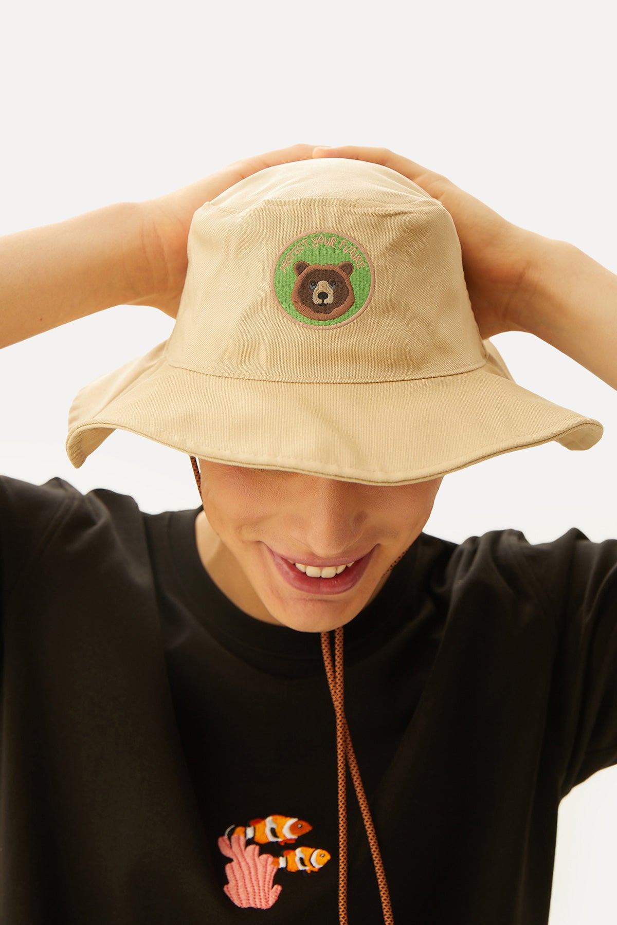 Bozayı Safari Hat - Bej